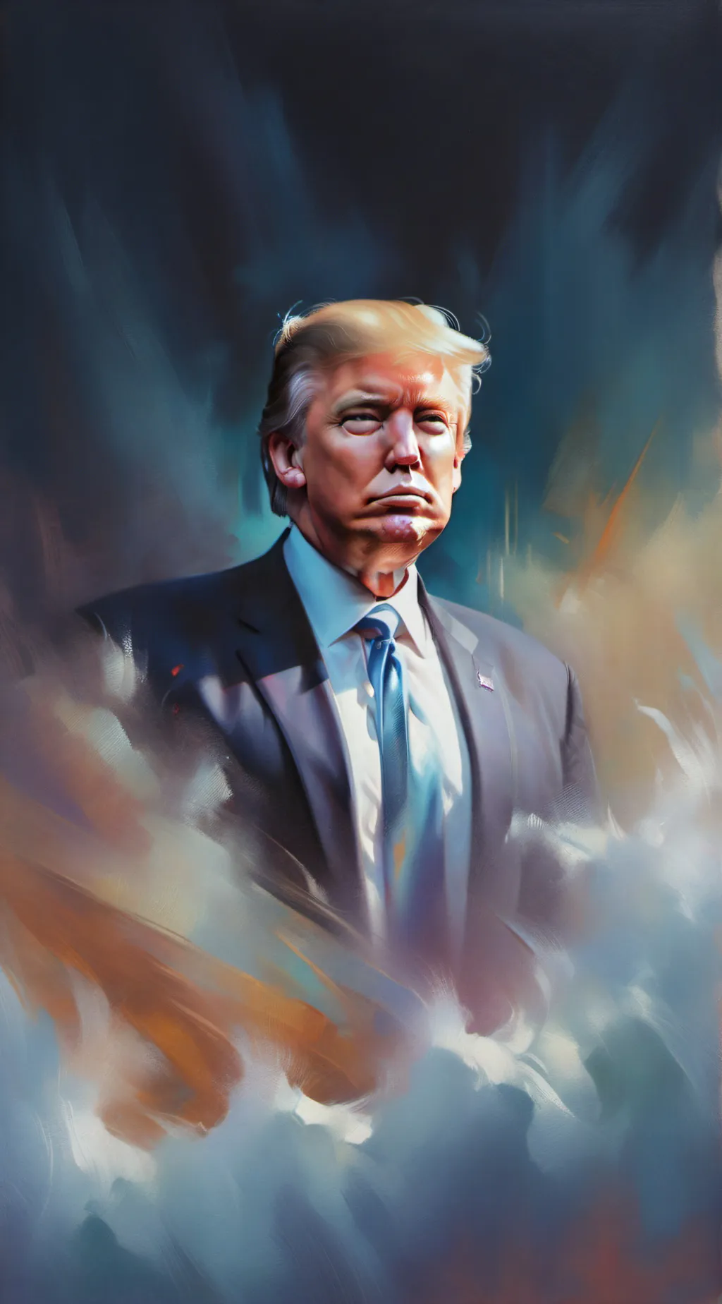 ai character: donald trump background