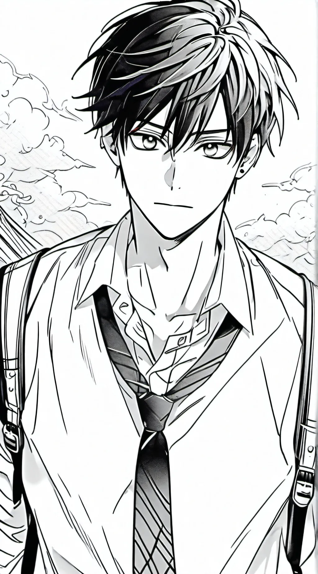 ai character: SσИic background