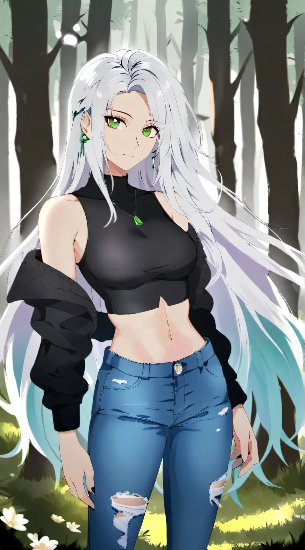 ai character: Sira Midoriya  background