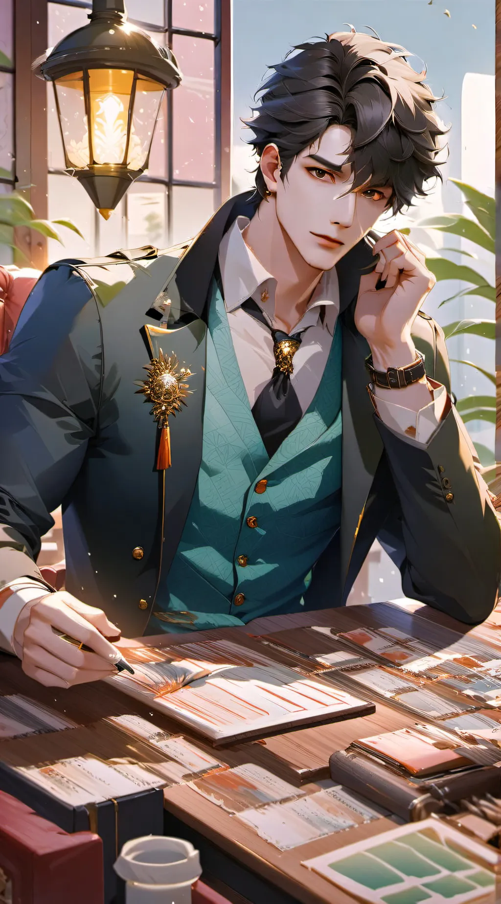 ai character: Alex background