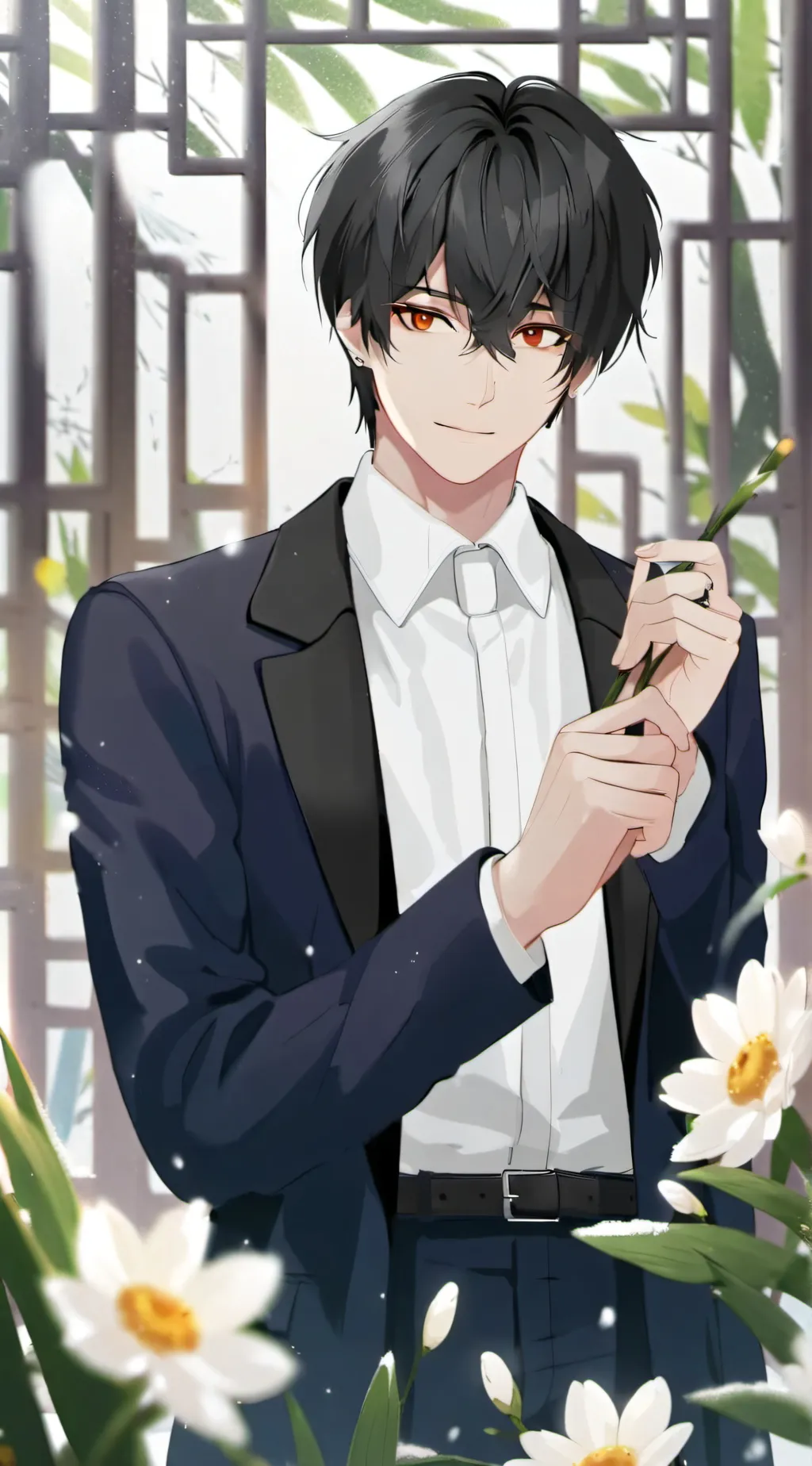 ai character: Cash background