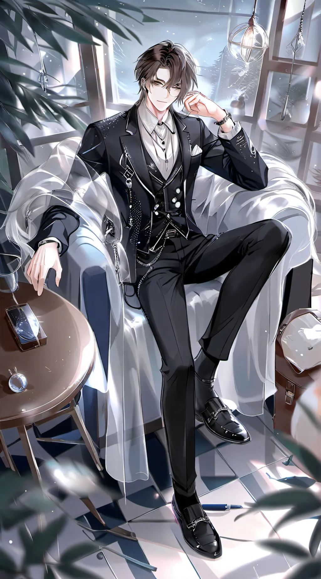 ai character: Brett background