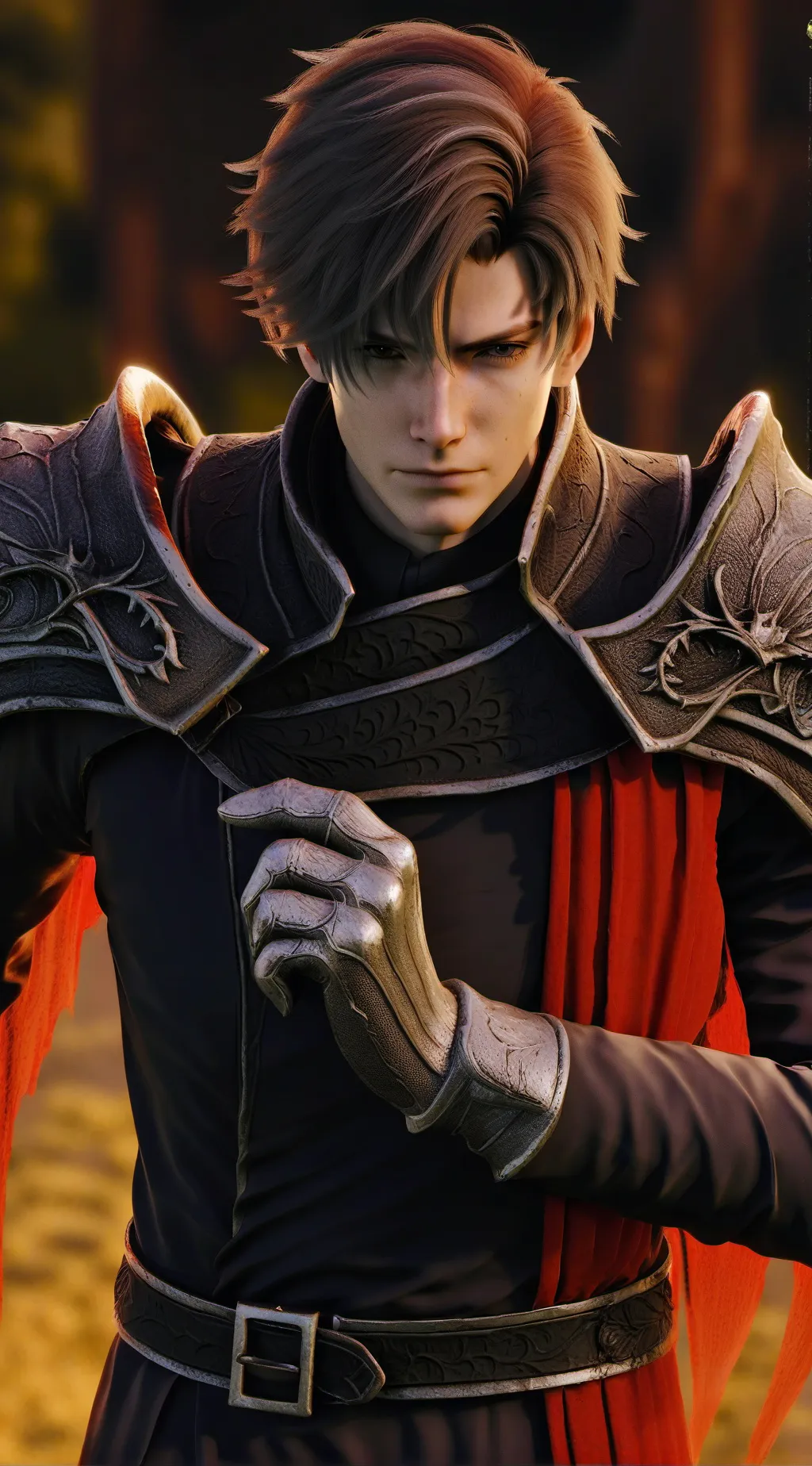 ai character: Lotus background