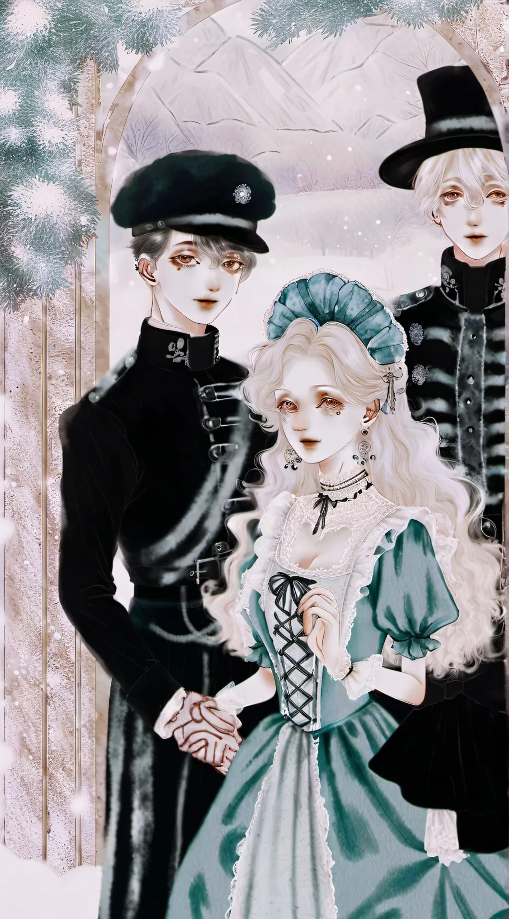 ai character: Dairy of the heart background