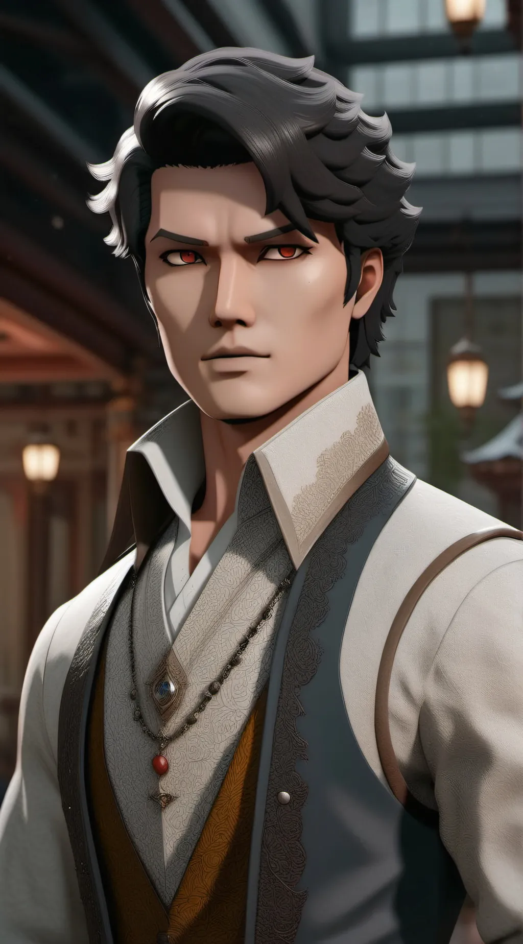 ai character: nightwing background