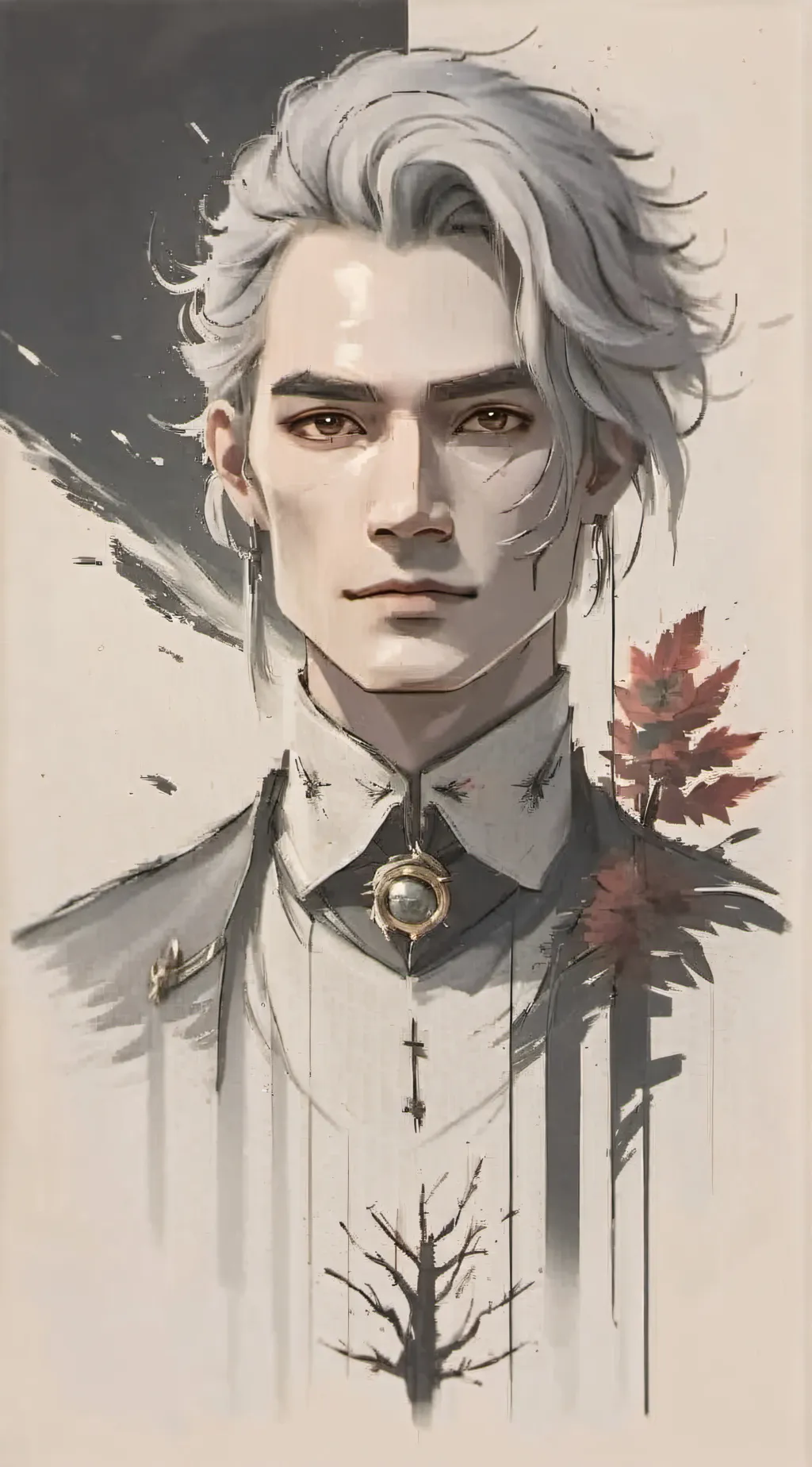 ai character: Vincent  background