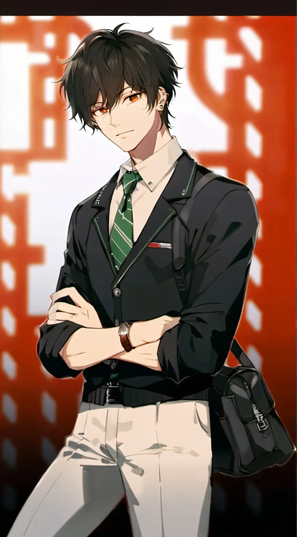 ai character: Kaito  background