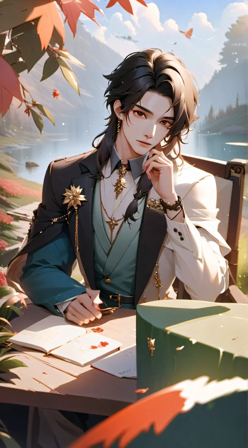 ai character: mon amour  background