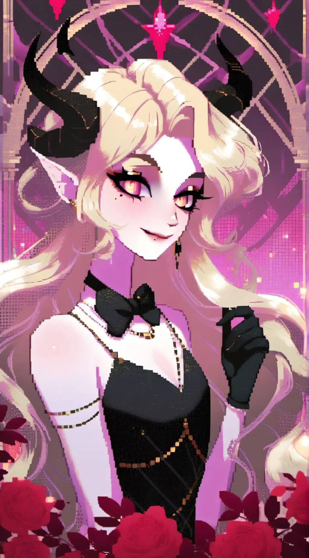 ai character: Lilith(back) background