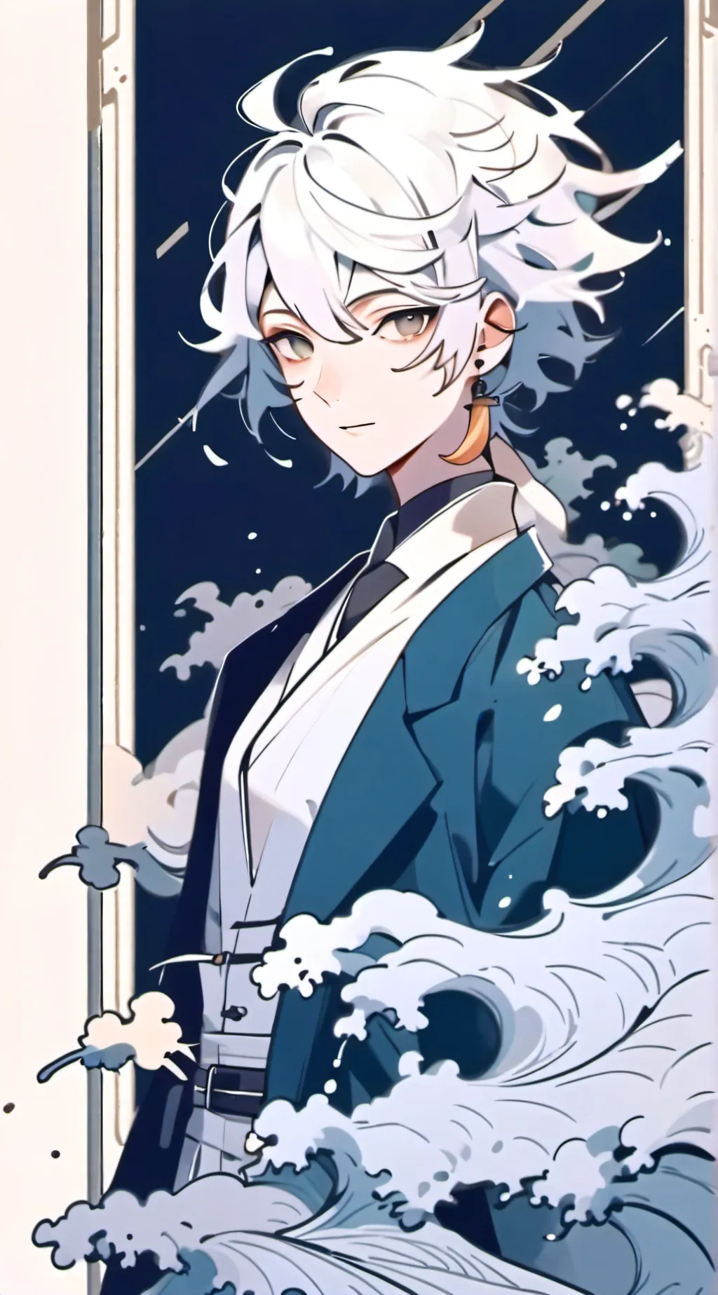 ai character: lil brother background