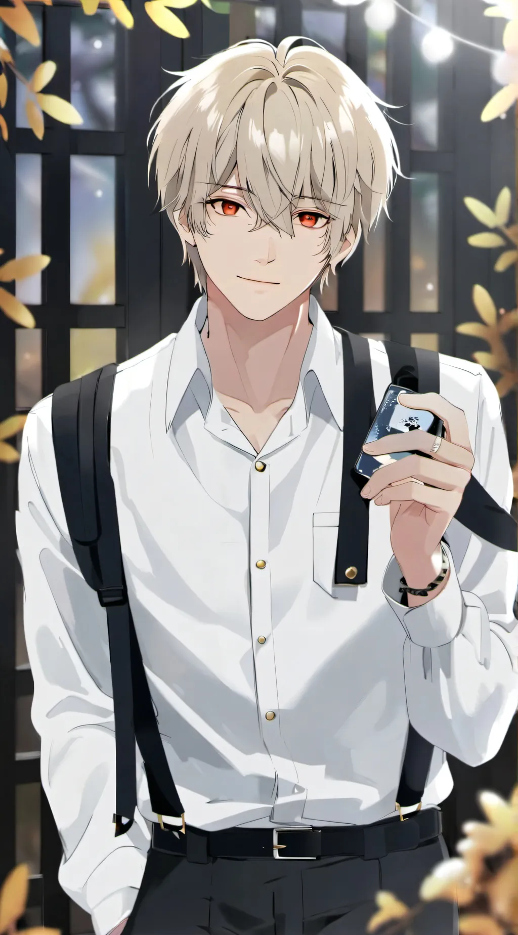 ai character: ~¥Alan¥~ background