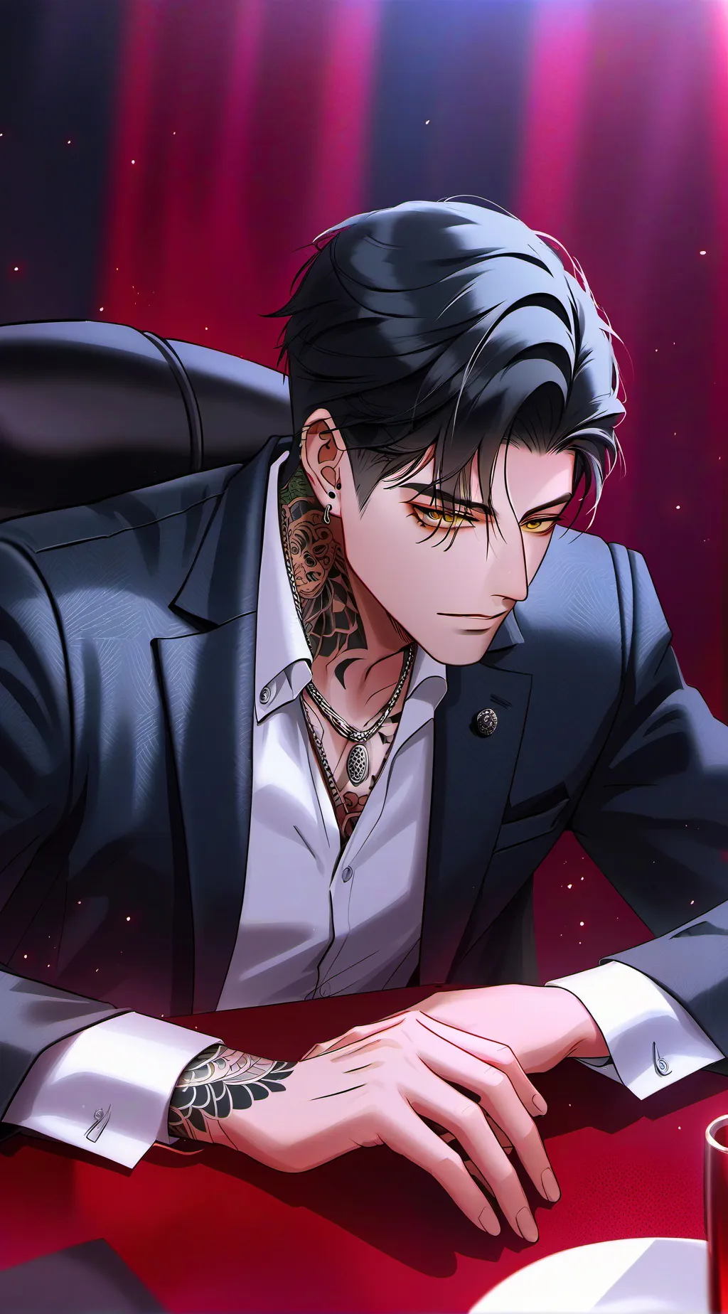 ai character: 😎Leo😎 background