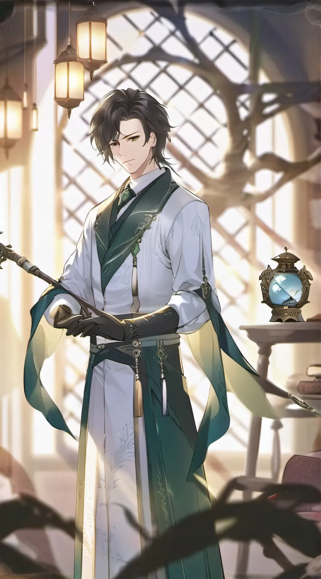 ai character: Destrocto  background