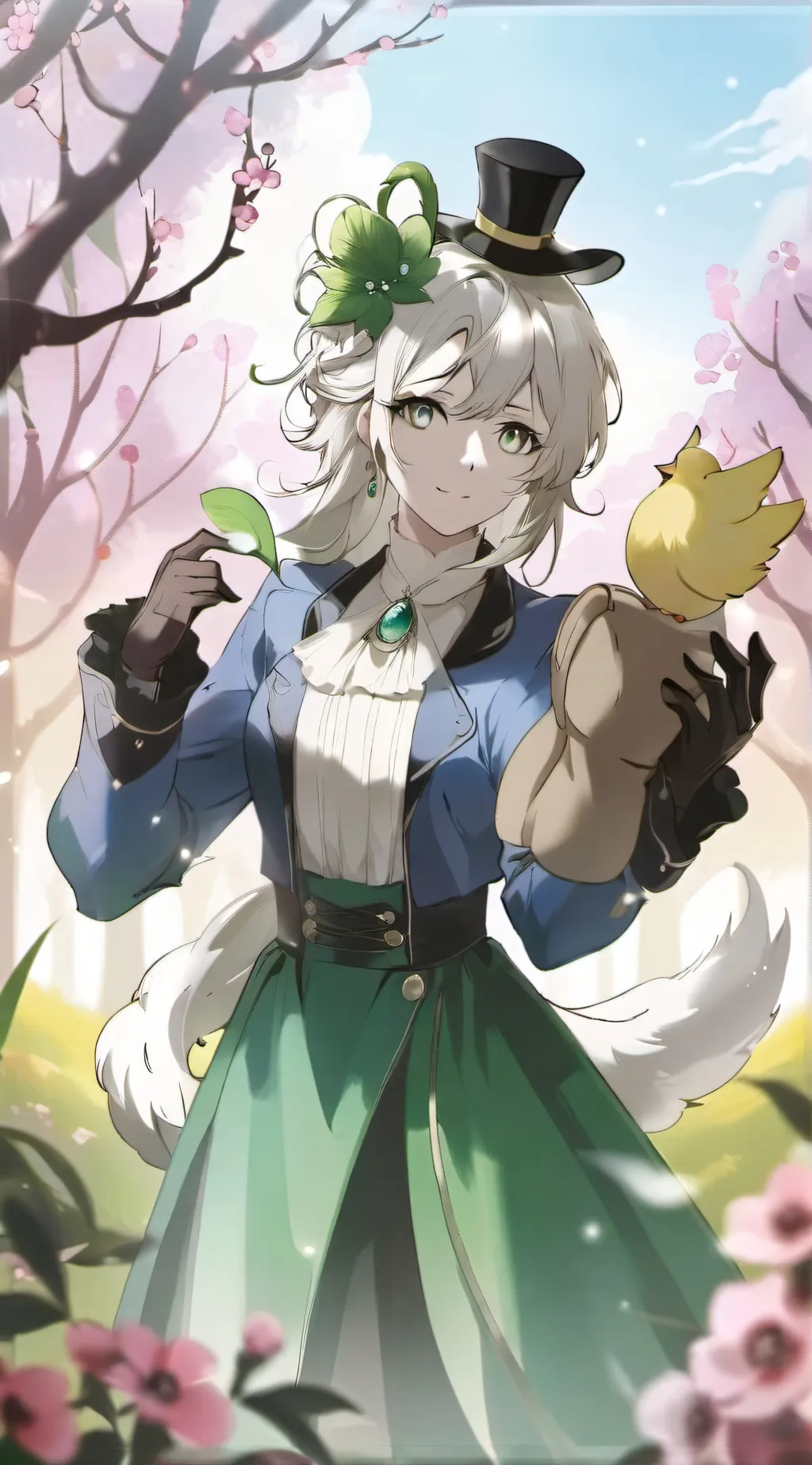 ai character: What do i do!? background