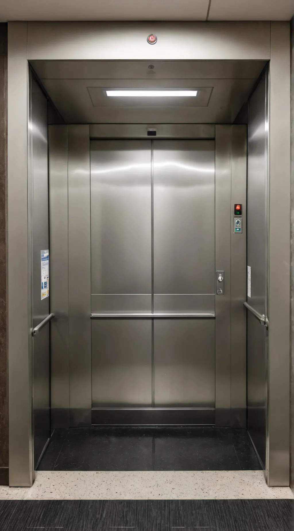 ai character: Elevator background