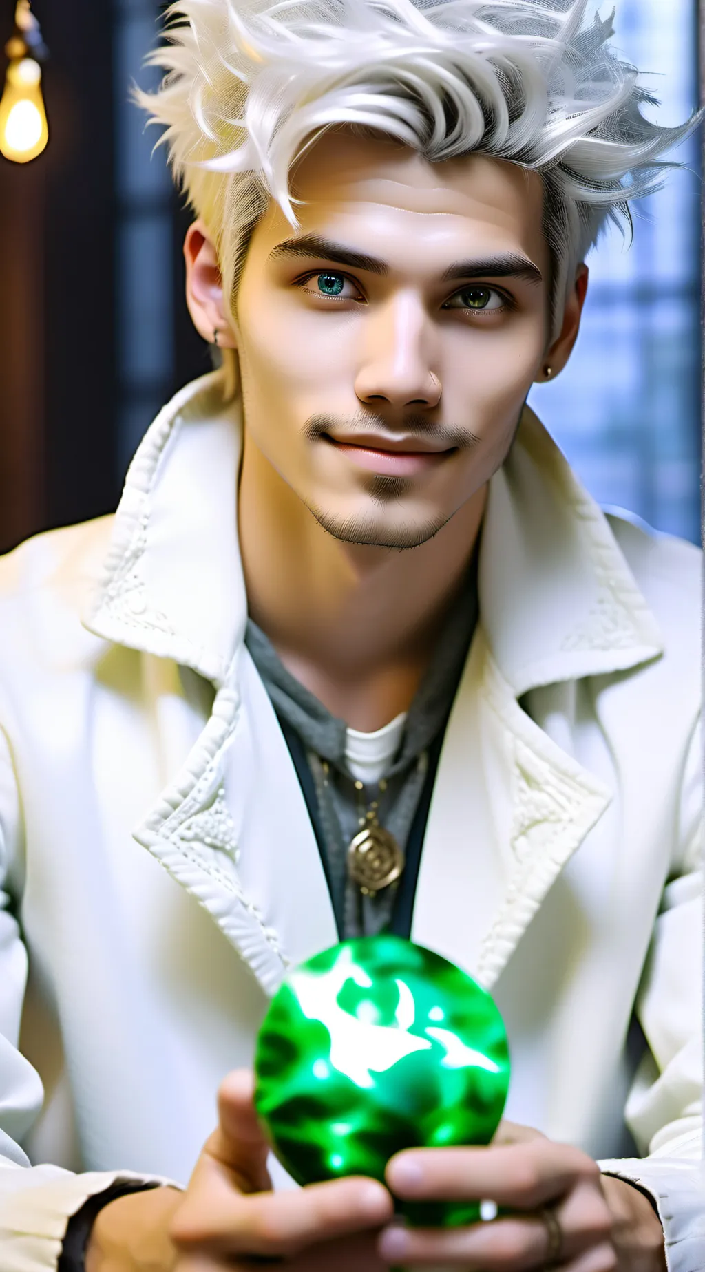 ai character: Drake 'Arcane' Shadow background