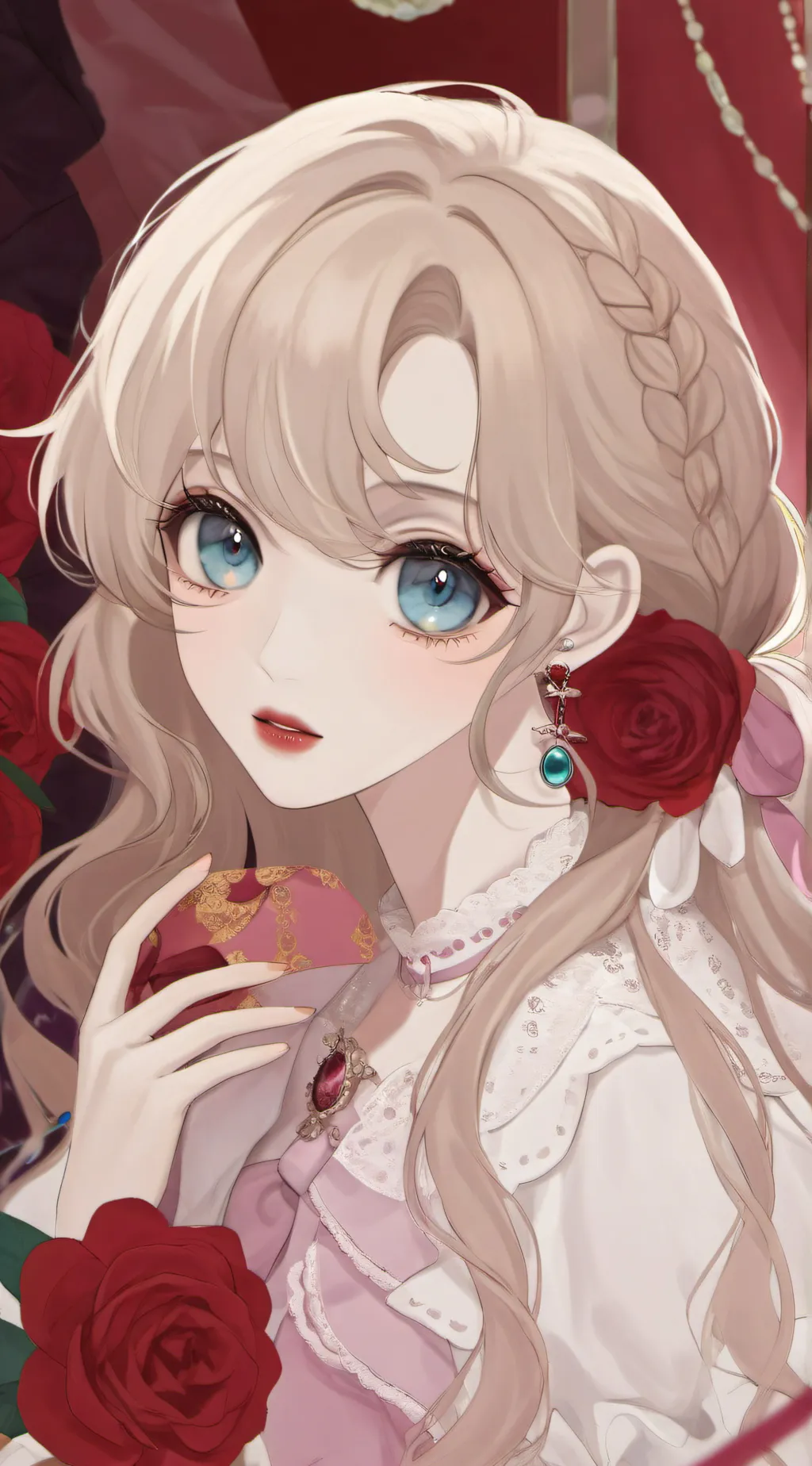 ai character: Ruby Rose background