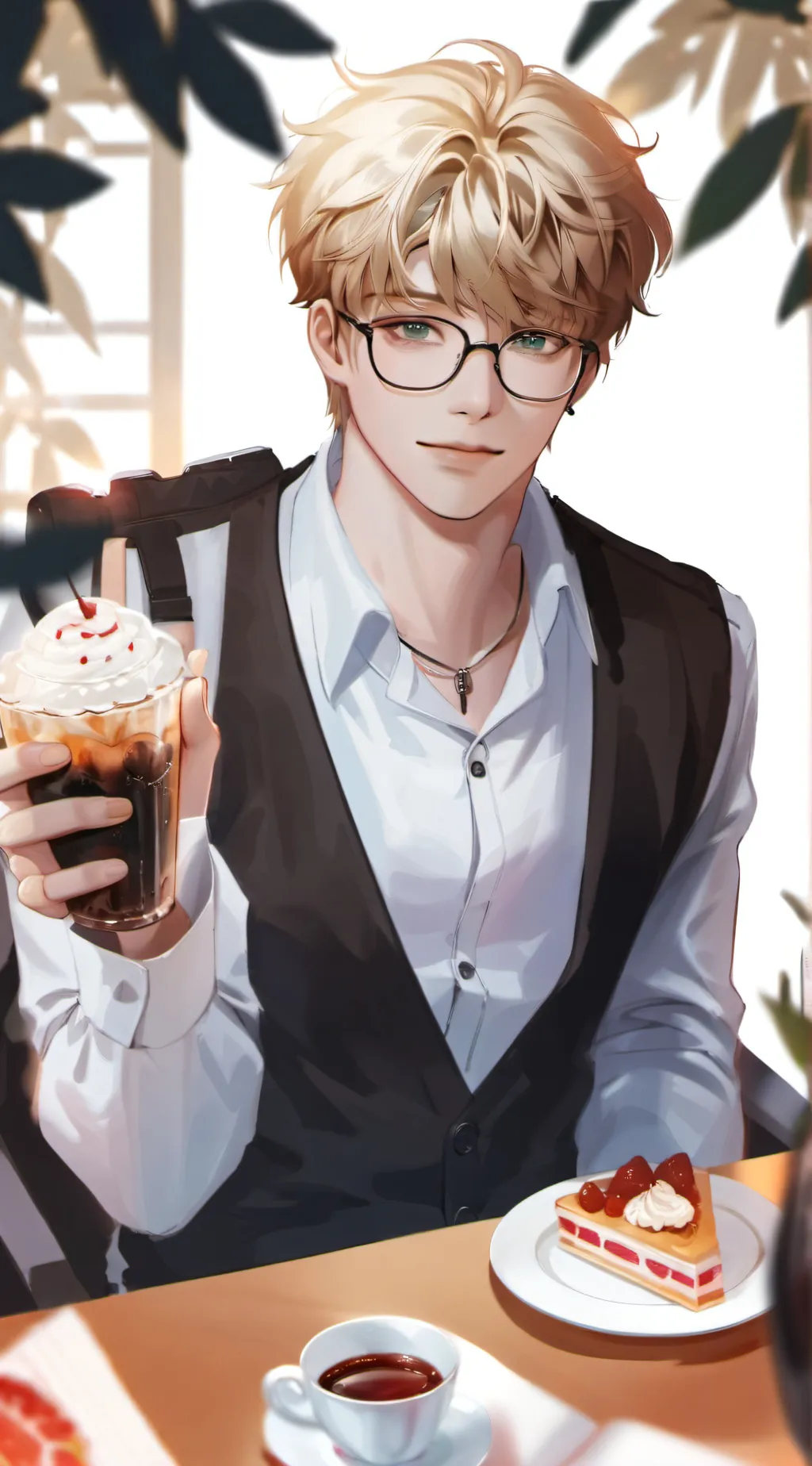 ai character: James david background