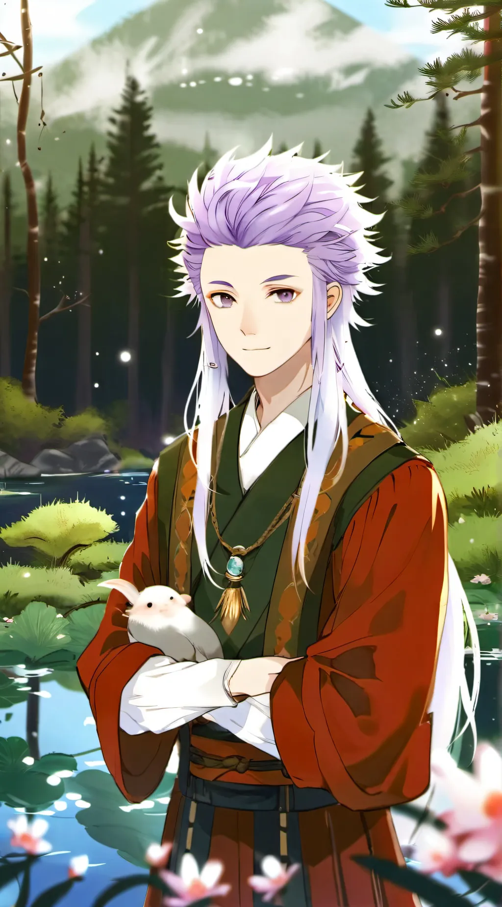 ai character: luchi (my oc) background