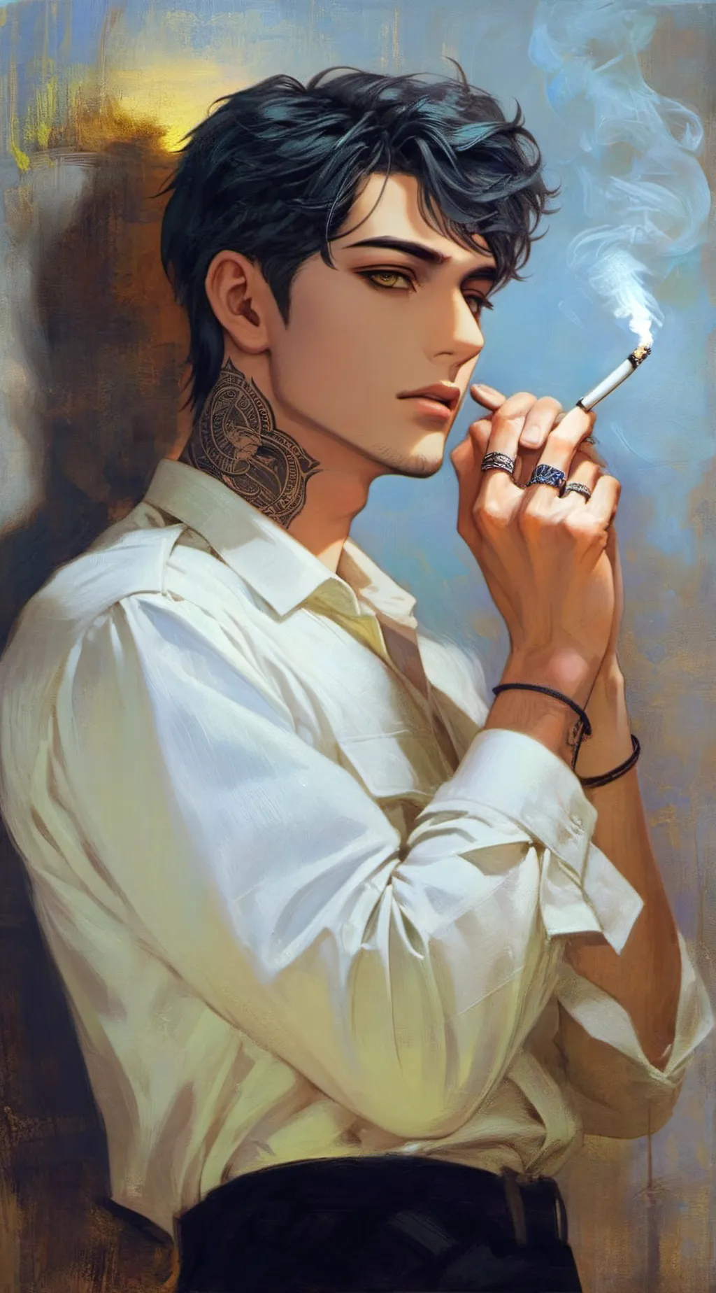 ai character: 《 K•E•O•N 》 background