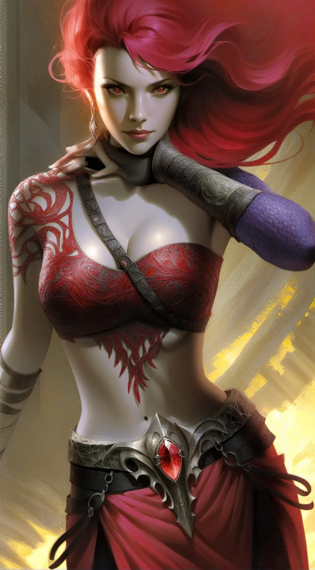 ai character: TOKI background