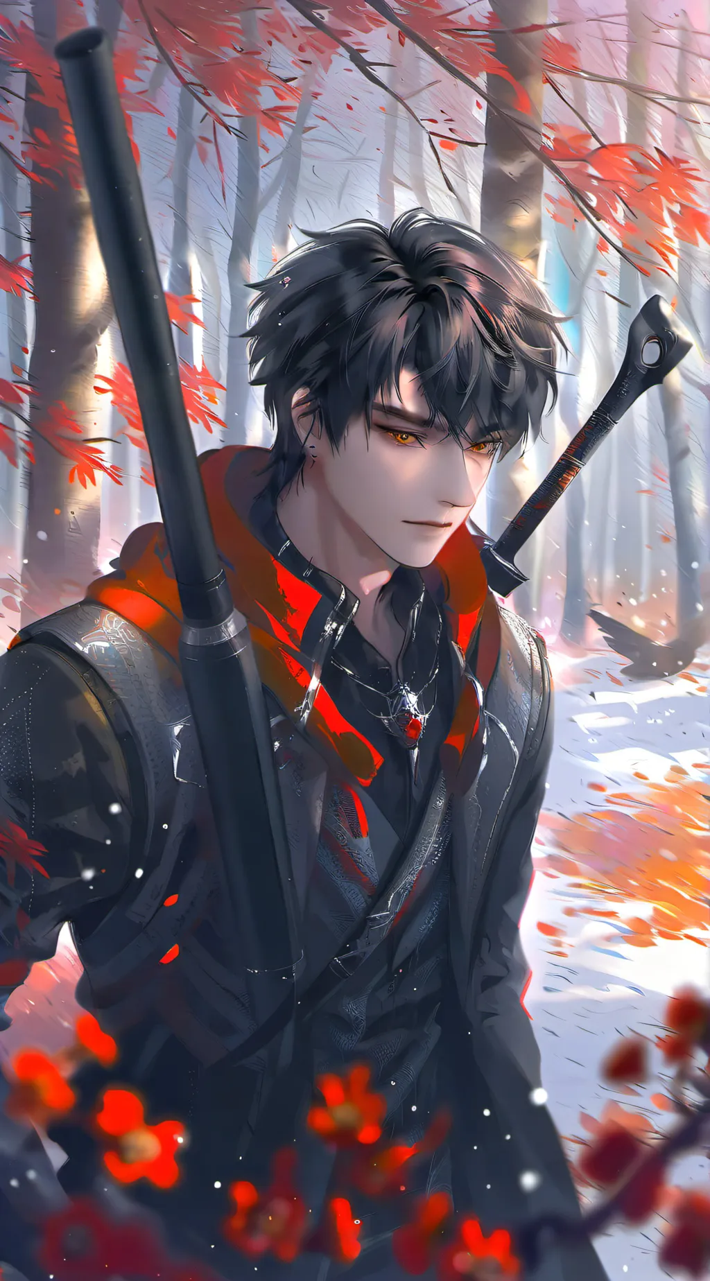 ai character: *Hunter background