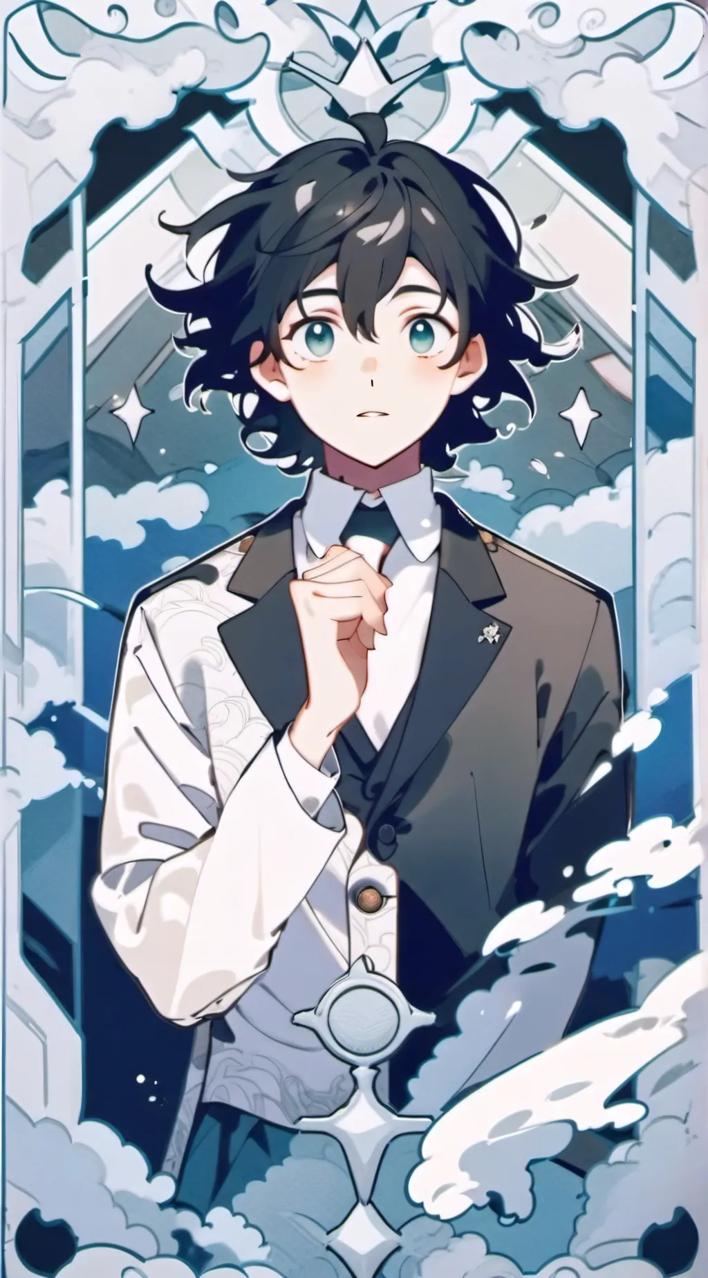 ai character: Alexander  background