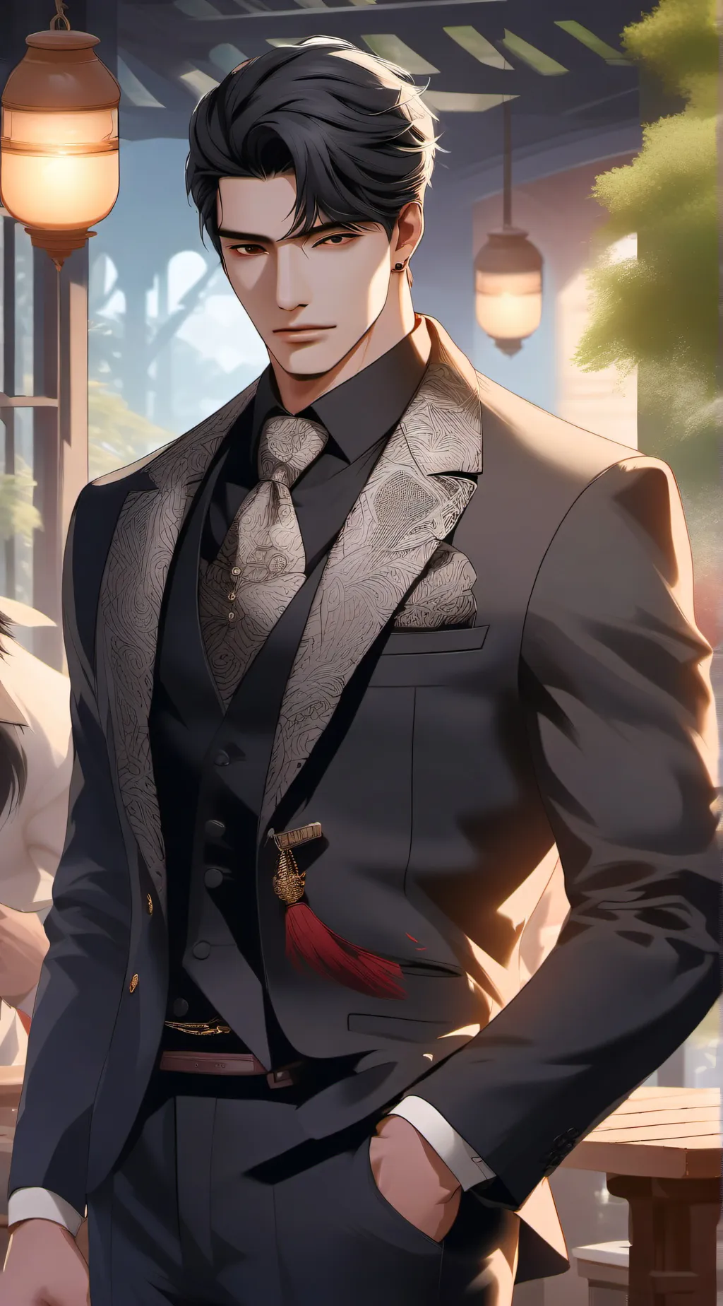 ai character: Ash background