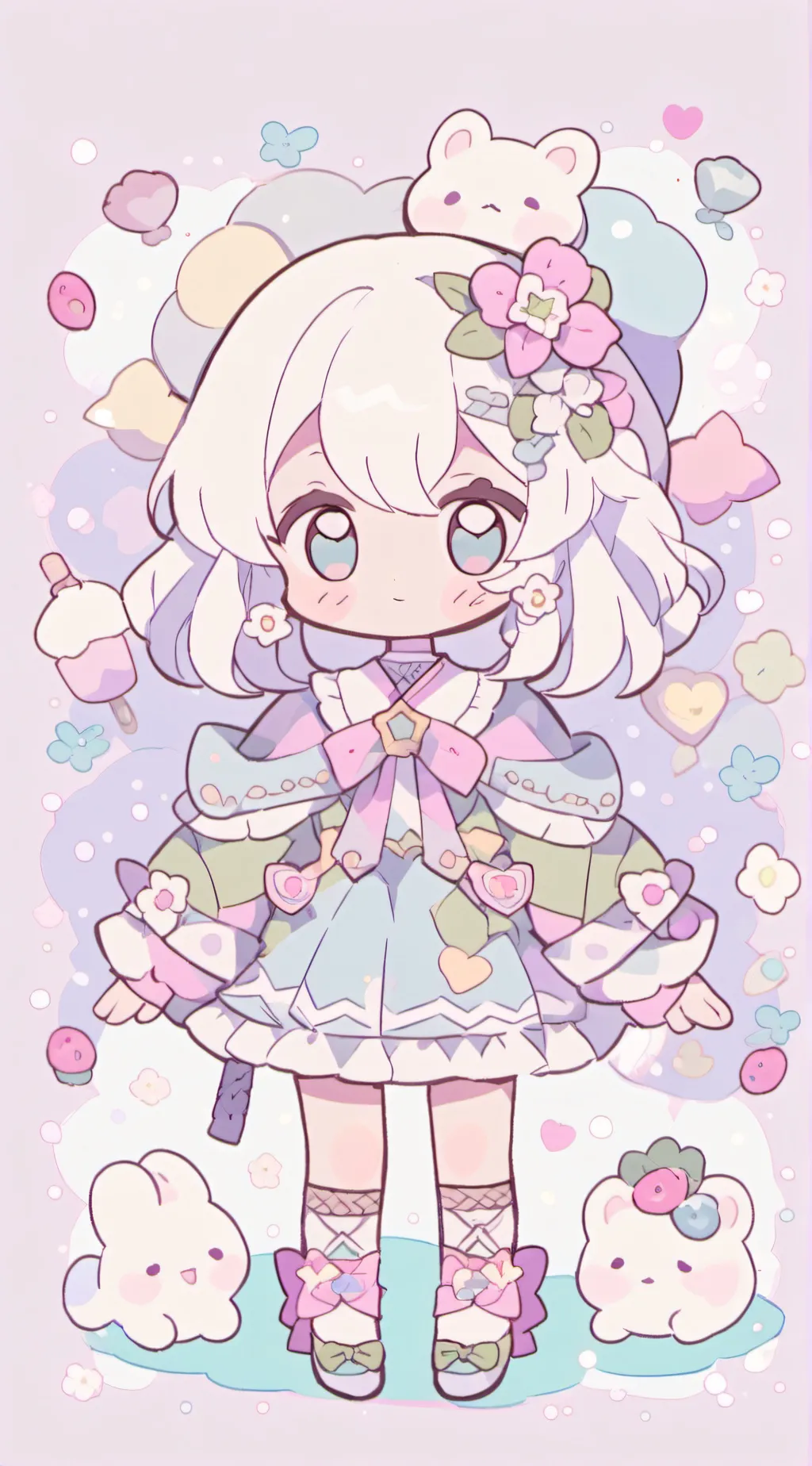 ai character: kate background