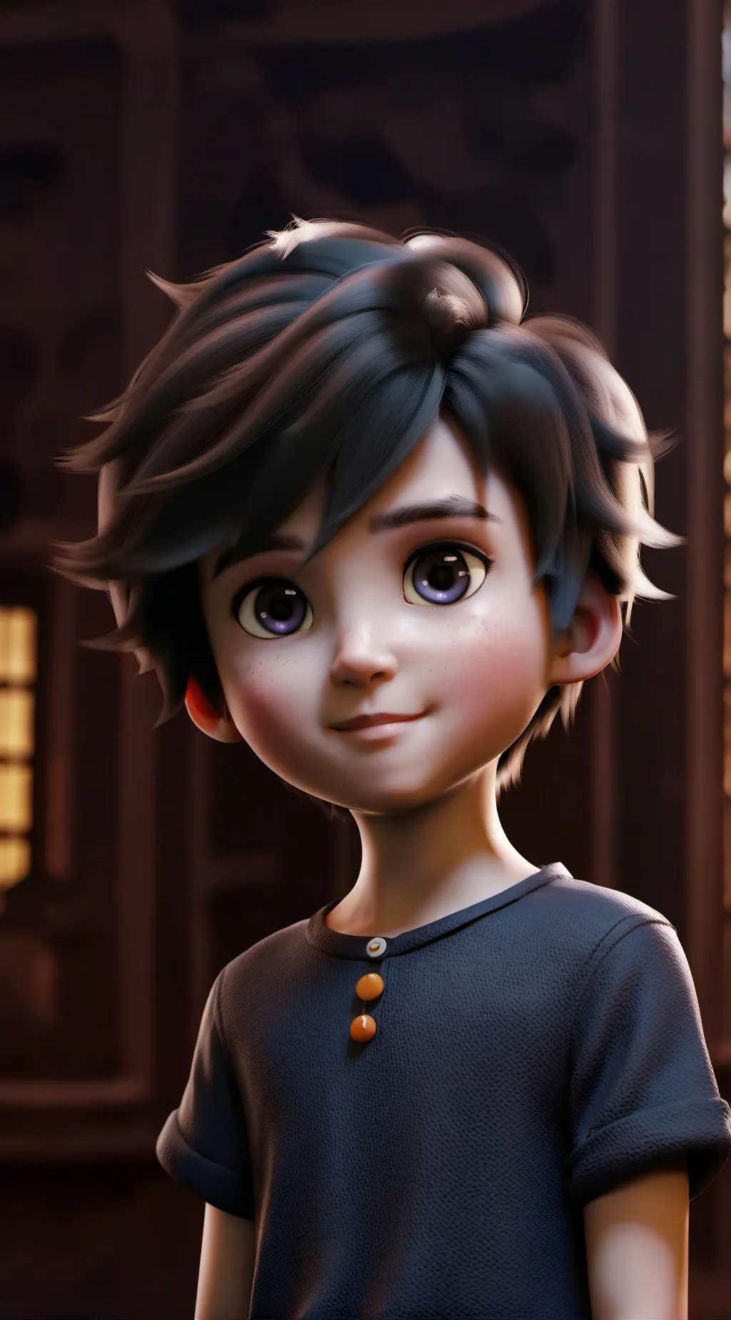 ai character: Anthony  boxman background