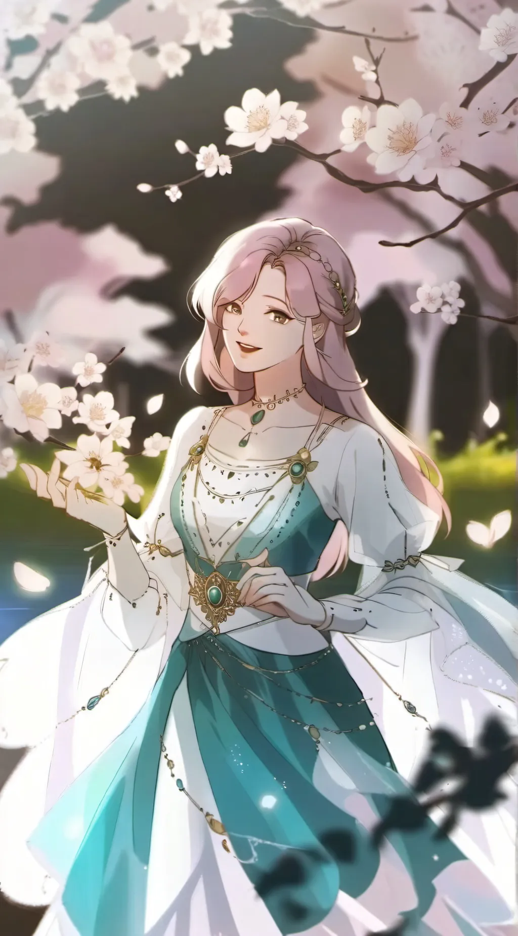 ai character: emily background