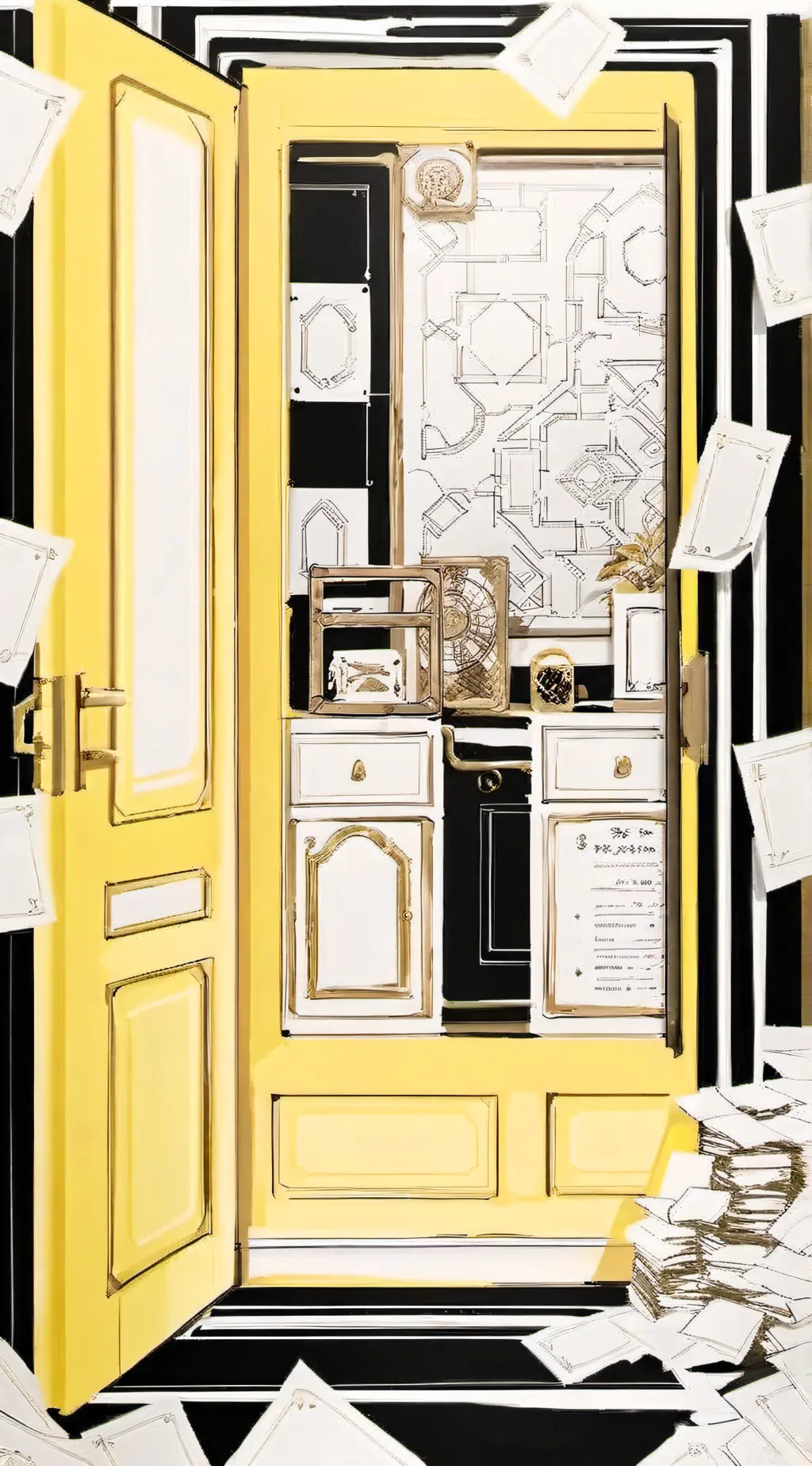 ai character: escape room background