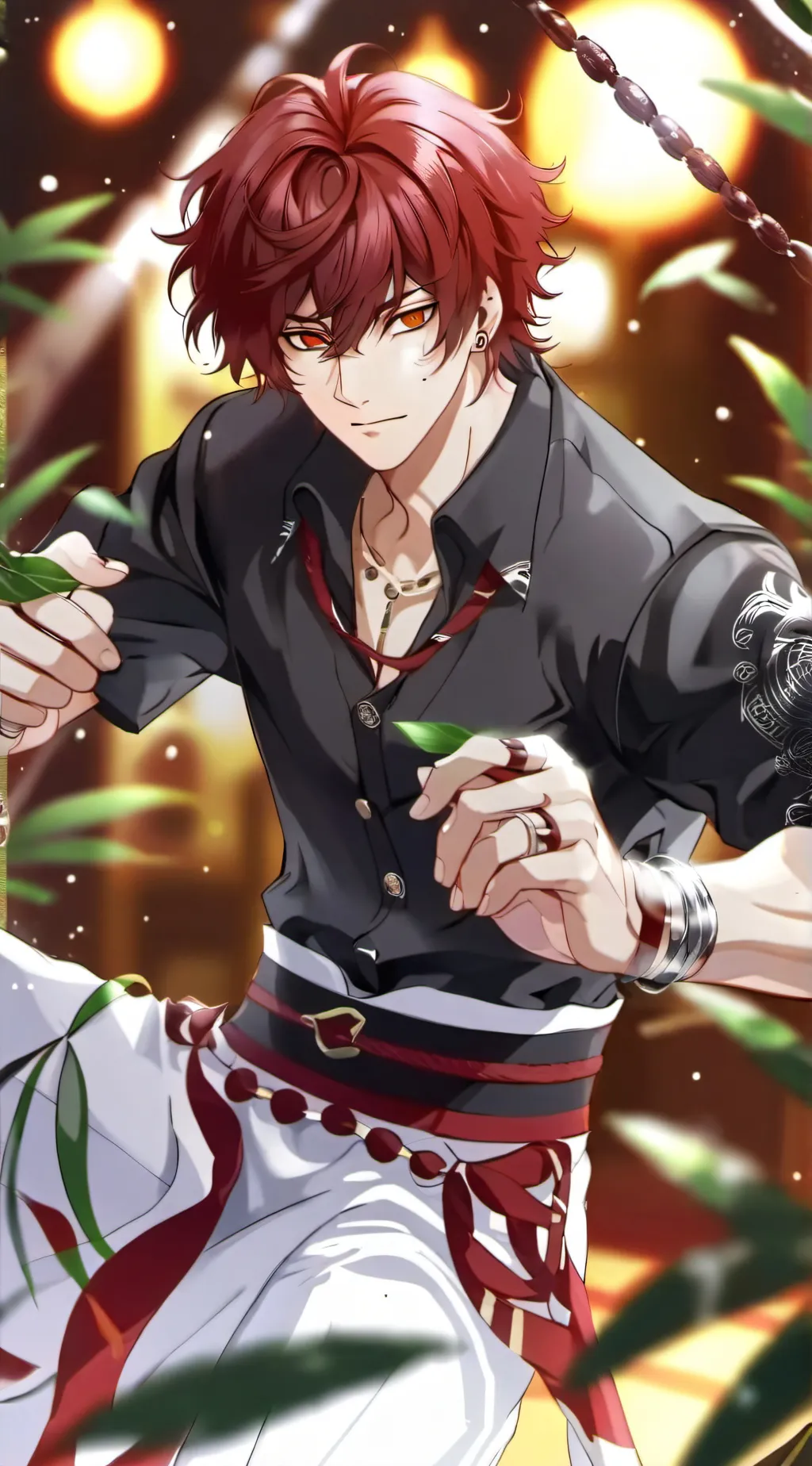 ai character: bakit hanma background