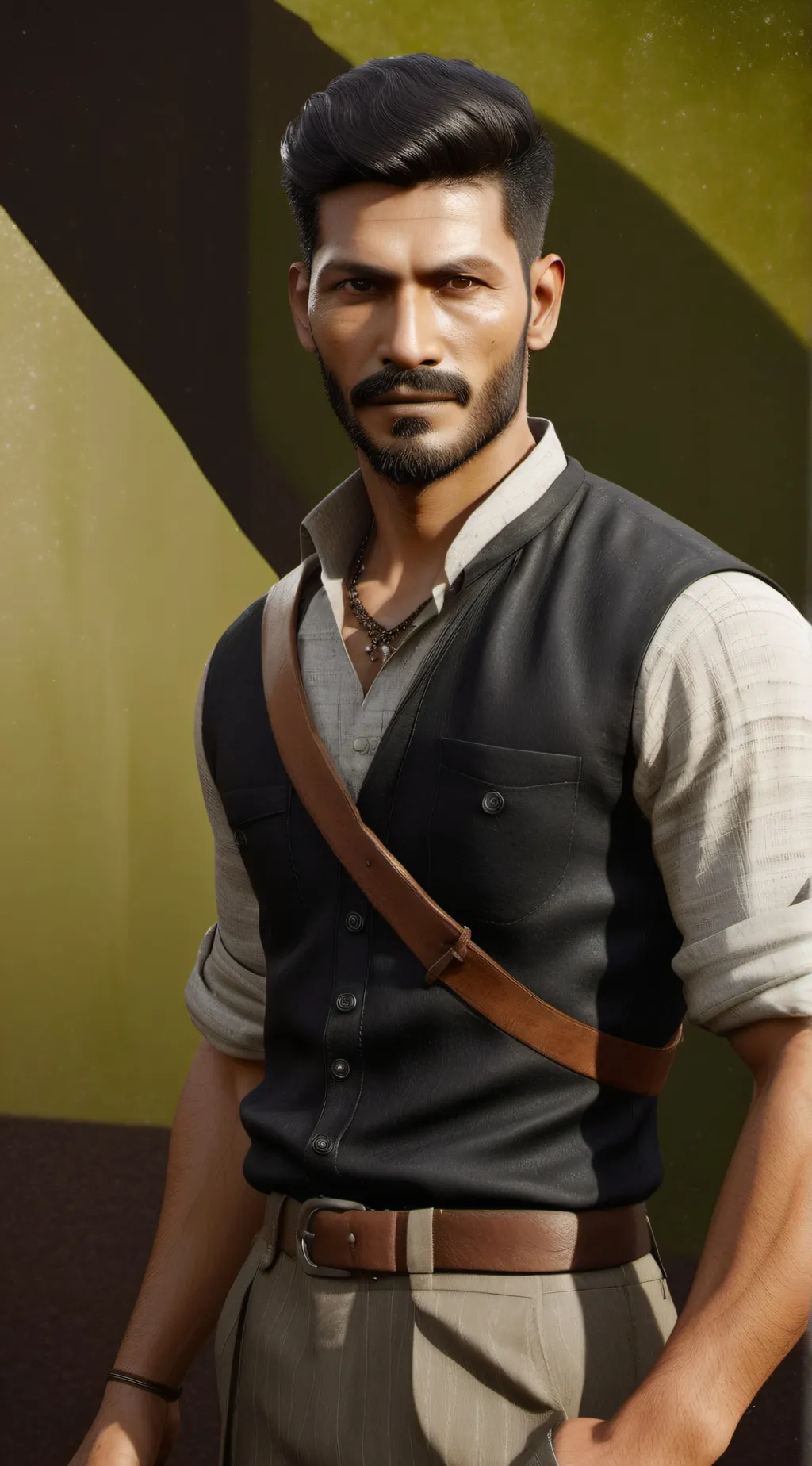 ai character: Max background