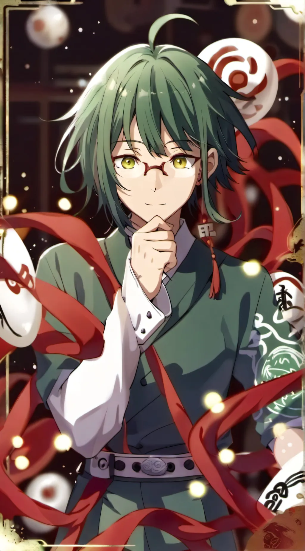 ai character: Maki background