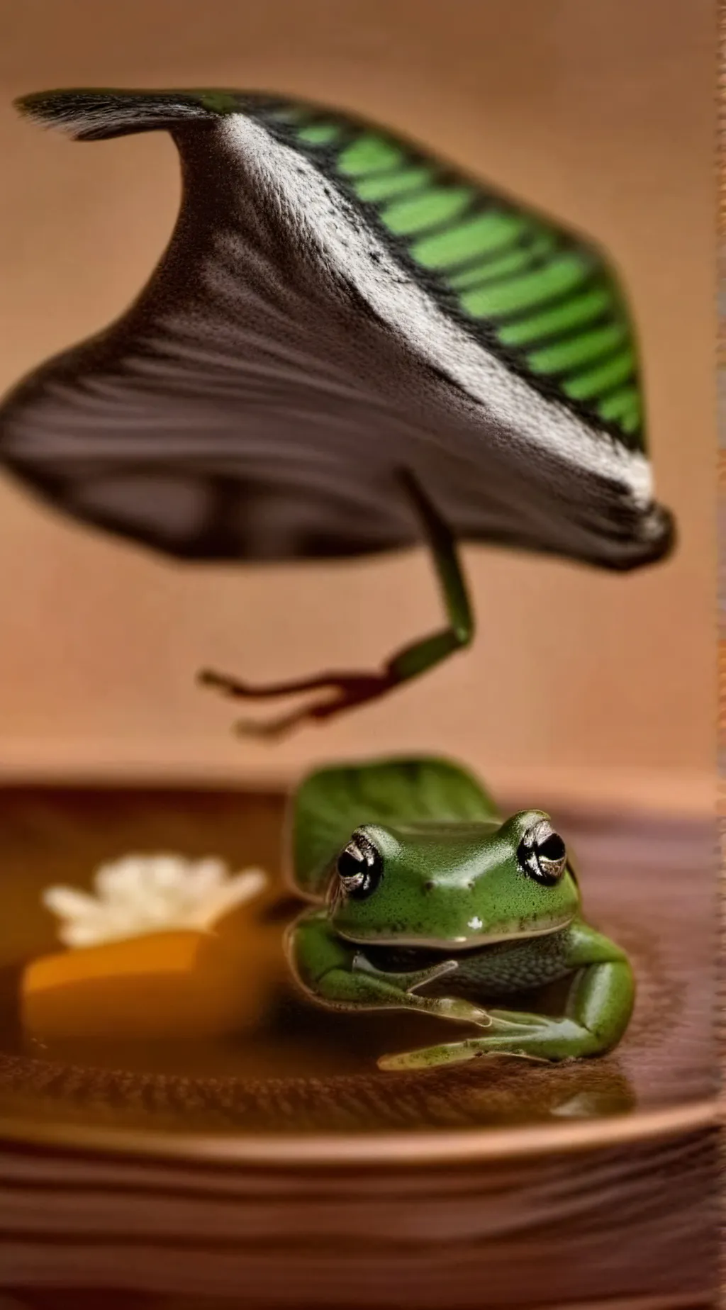 ai character: •☆el sapito☆• background