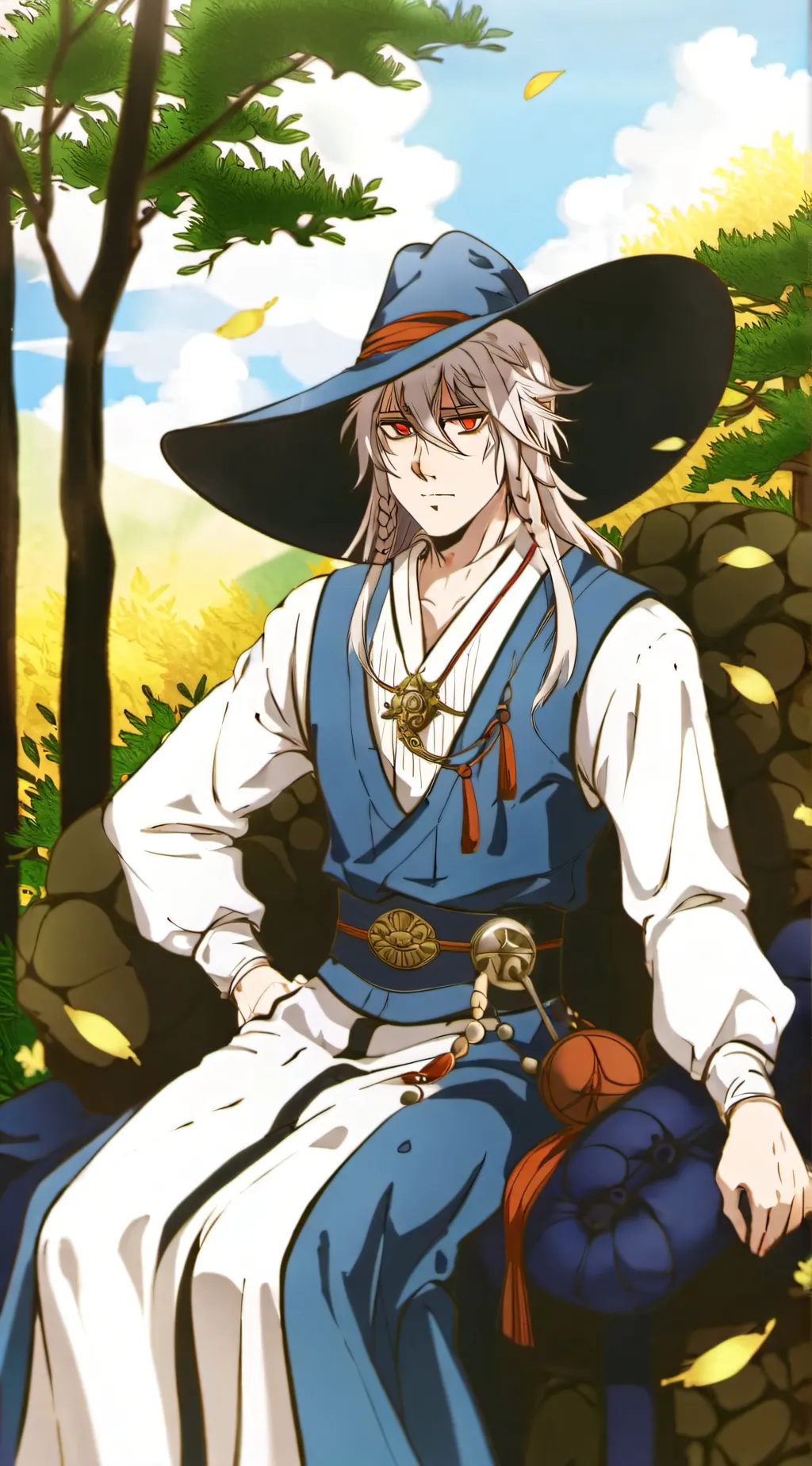 ai character: kite background