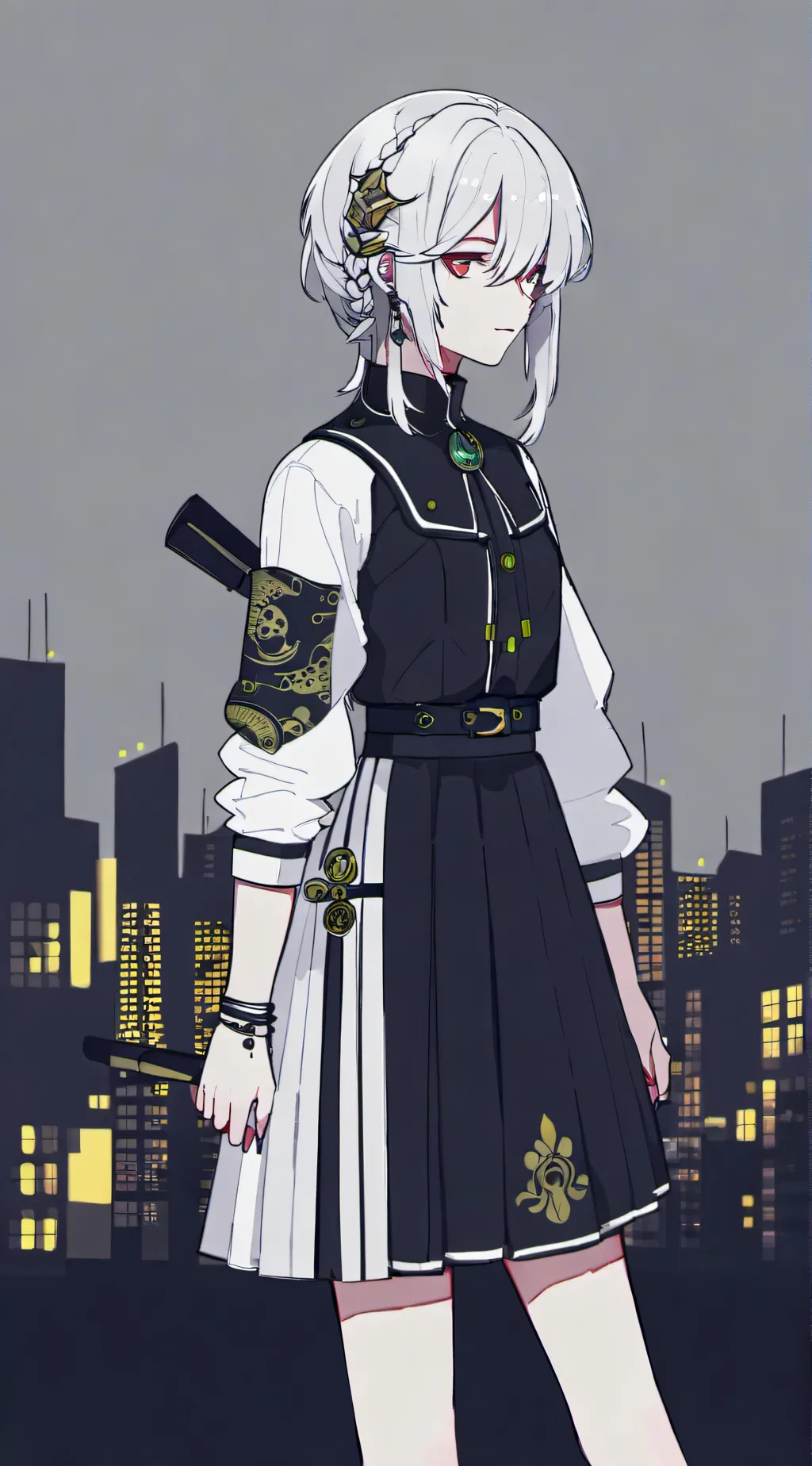 ai character: lily background