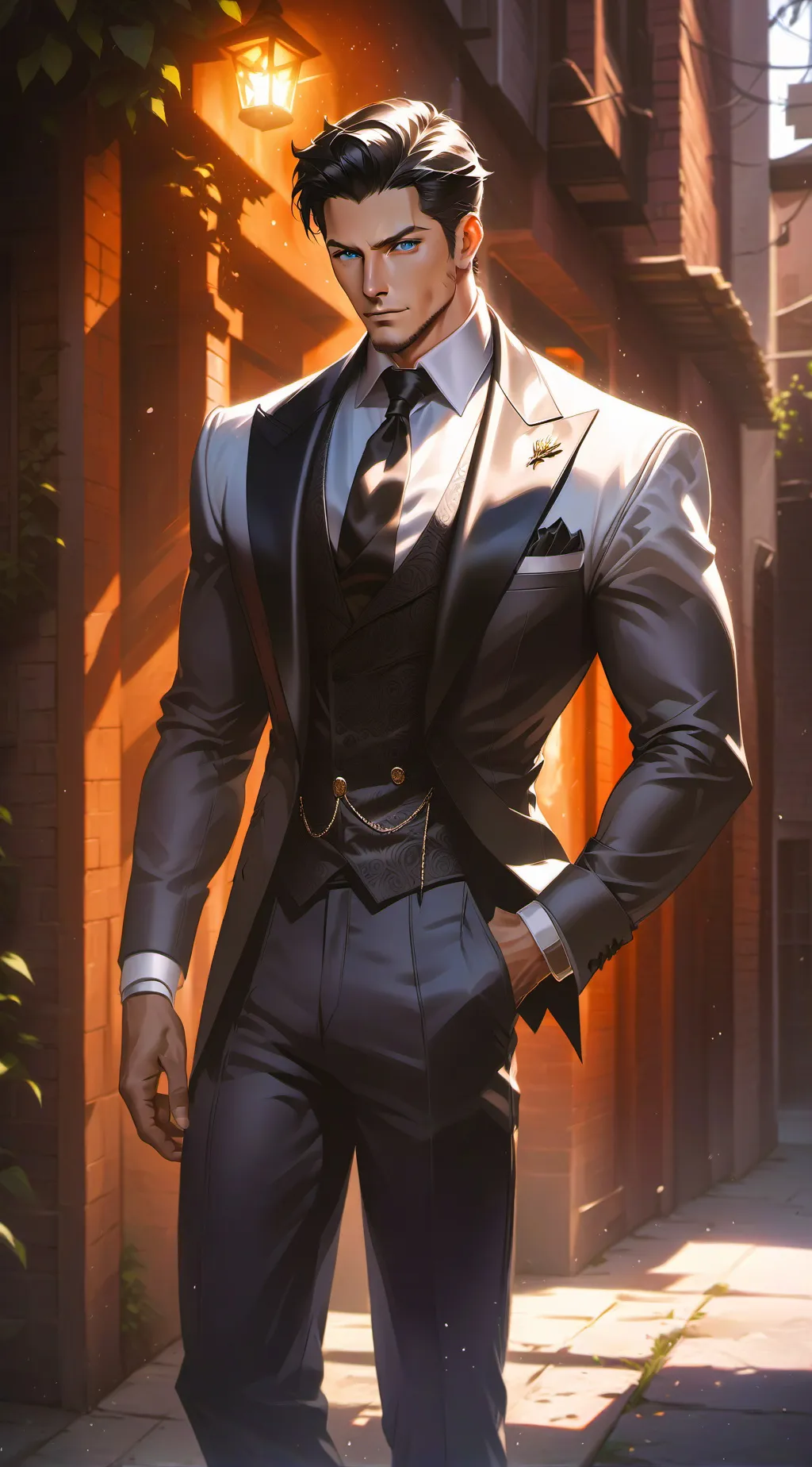 ai character: Ryan  background