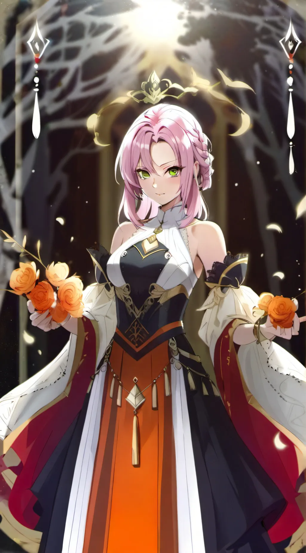 ai character: Majin Boo background