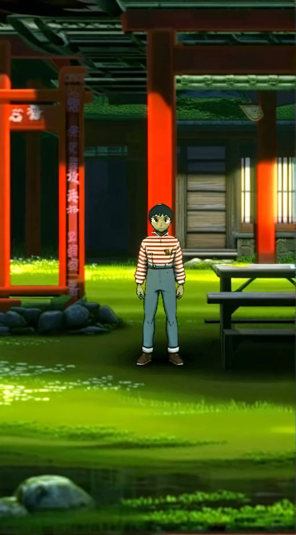 ai character: Ron background