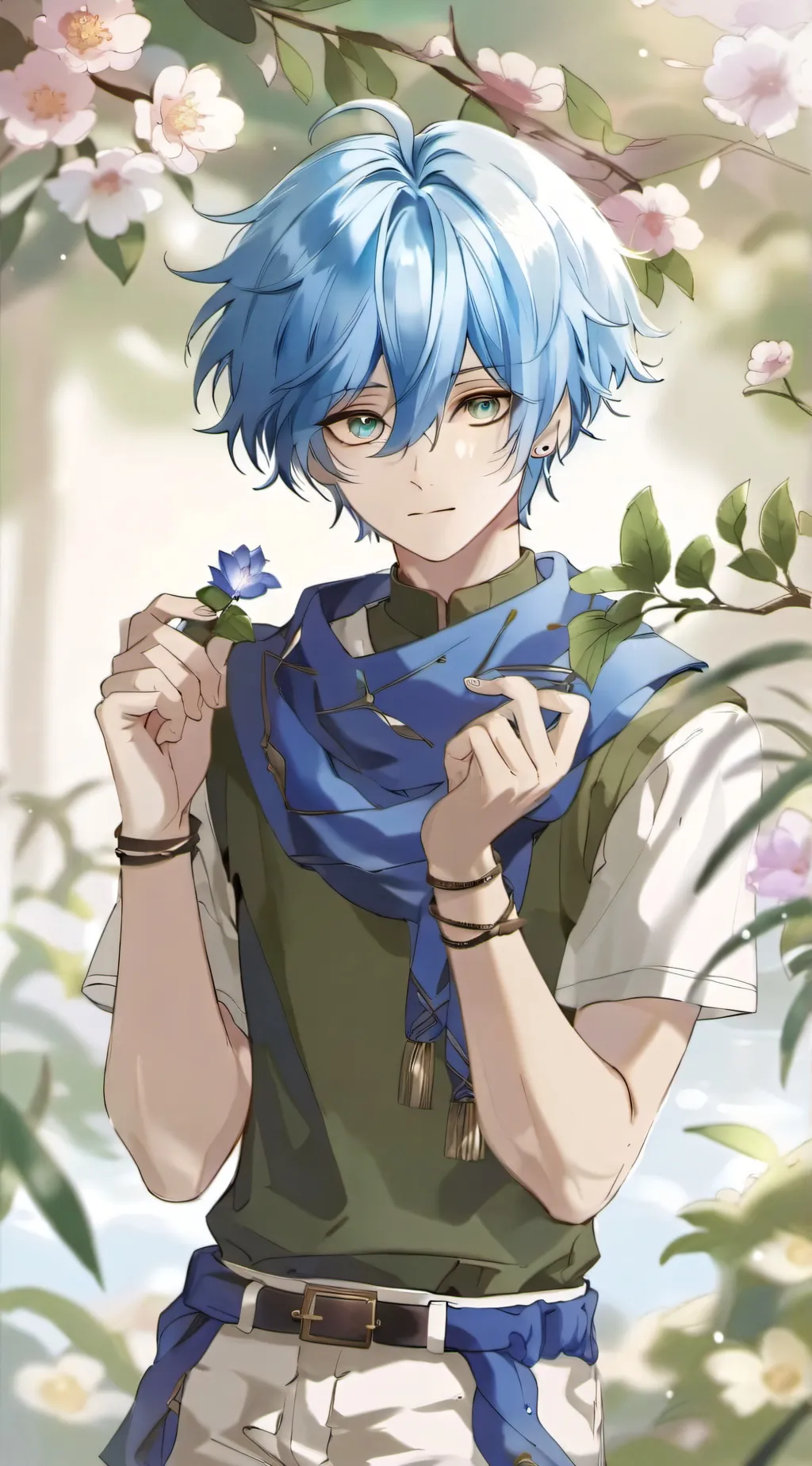 ai character: Chris background