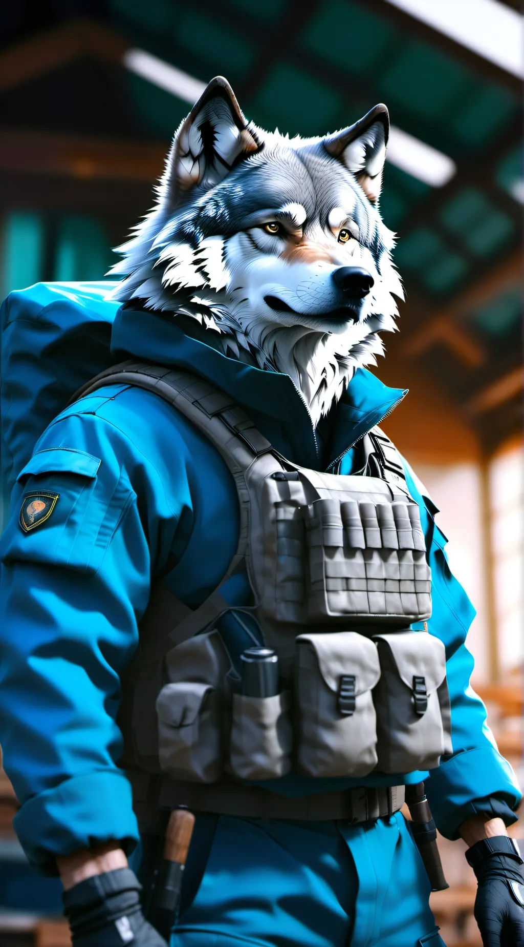 ai character: Andrew Jhonlick background