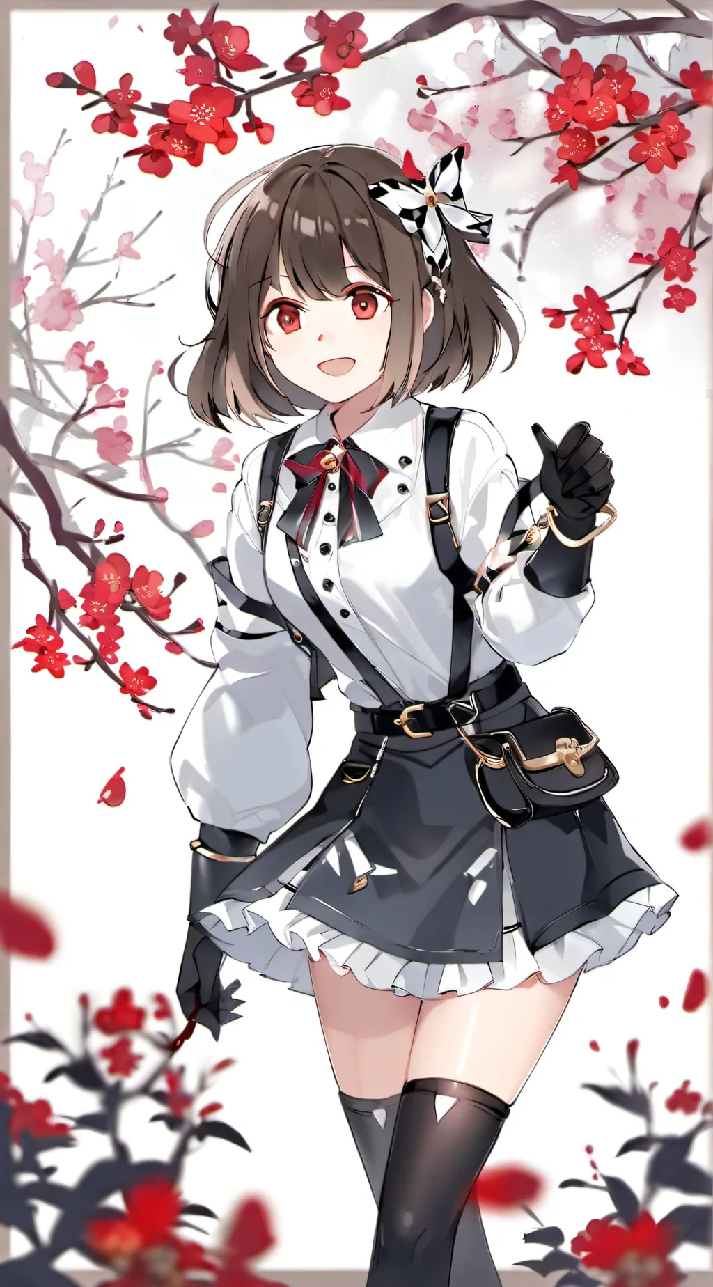 ai character: Luna  background