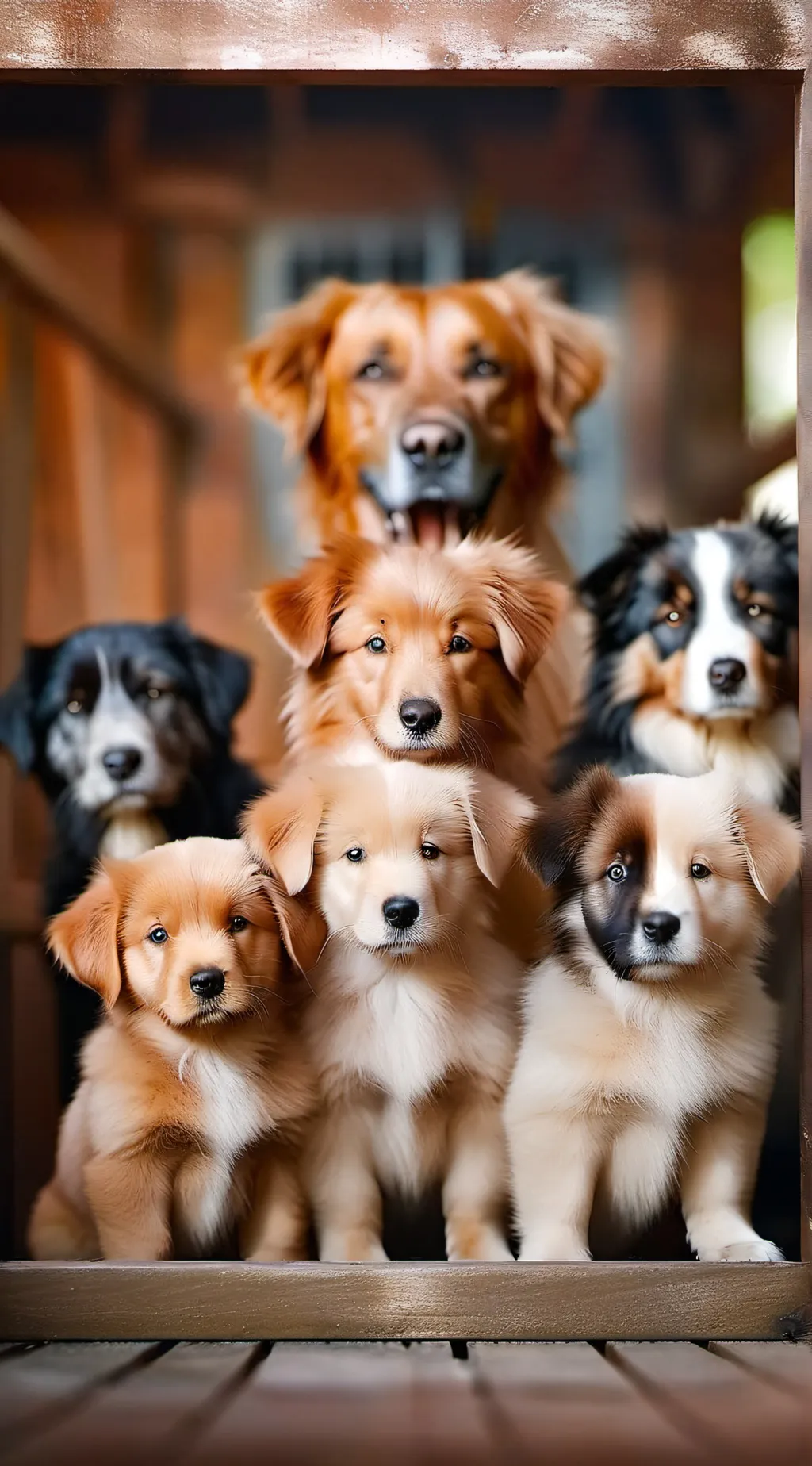 ai character: ~Adopt a puppy~ background