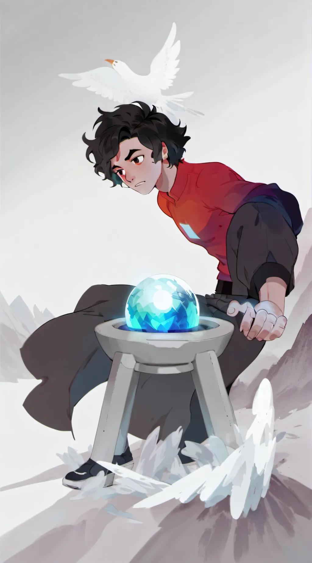 ai character: clark background