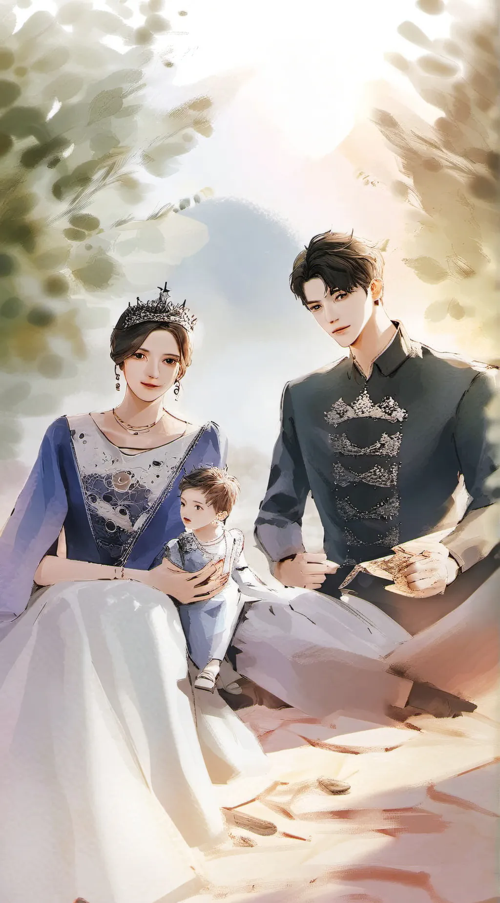 ai character: Royals background