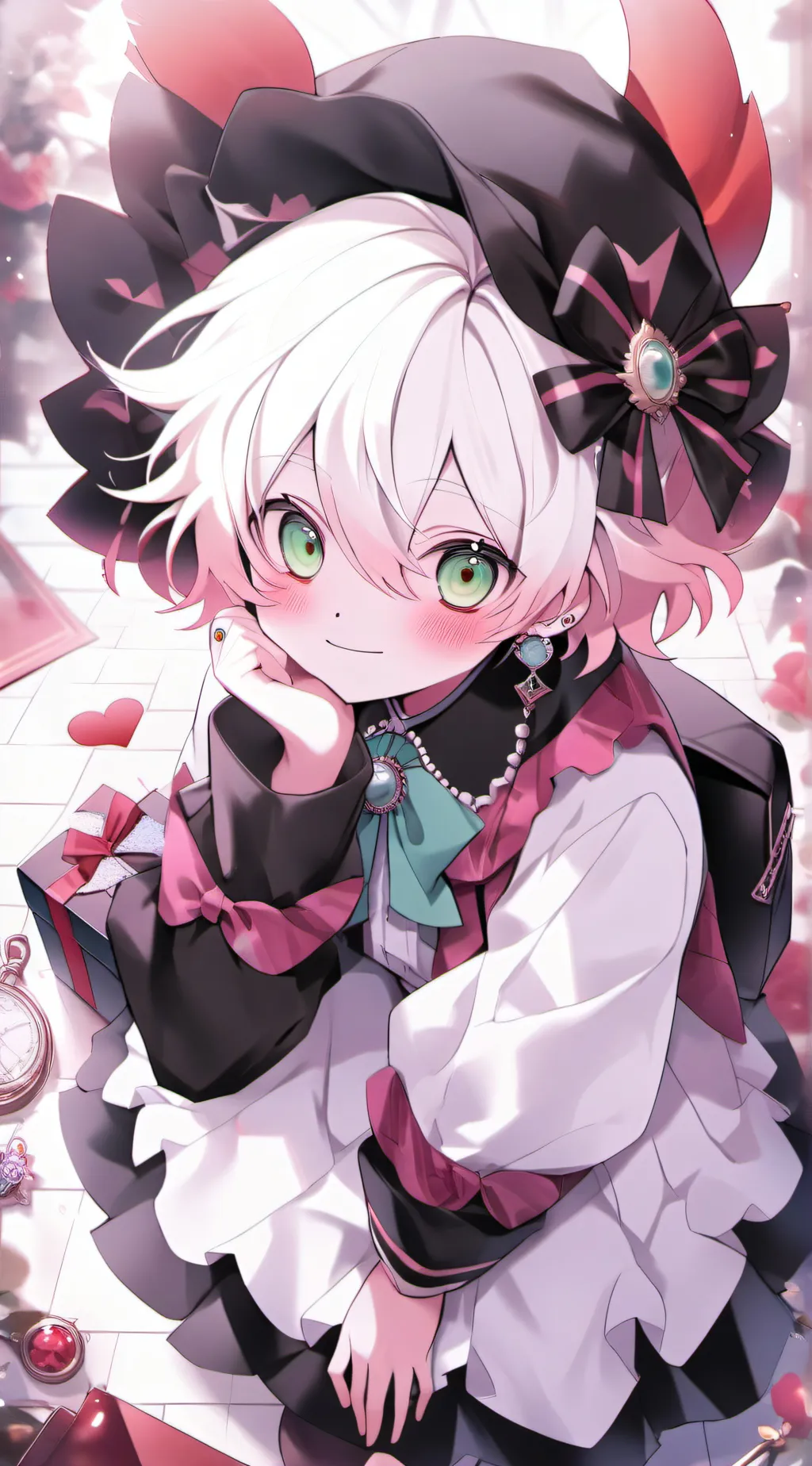 ai character: mha sad background