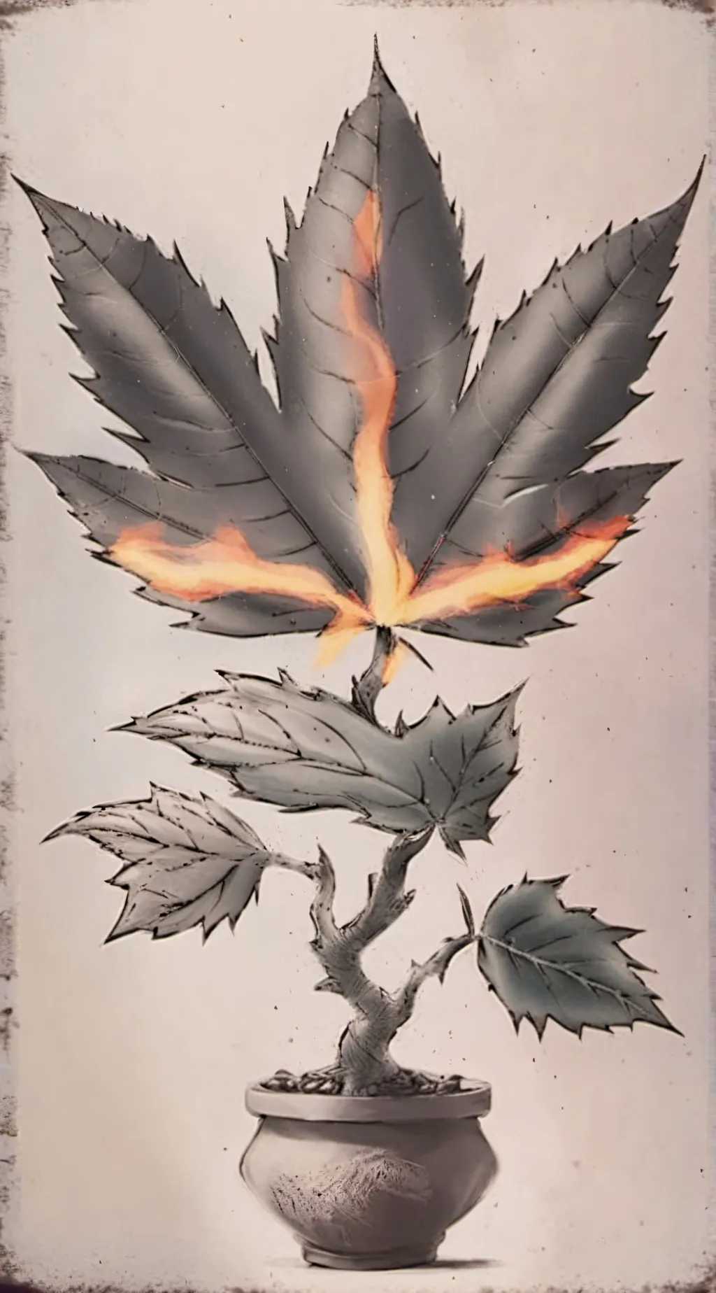 ai character: Leafy x firely background