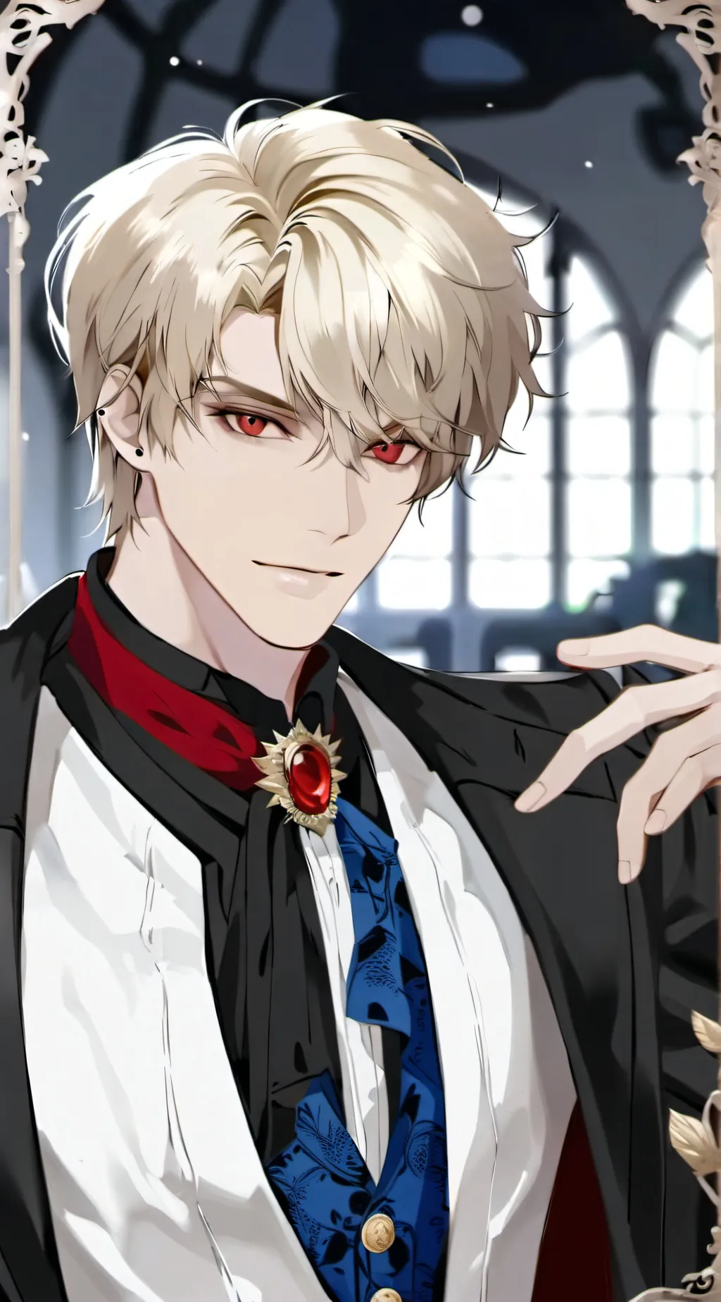 ai character: vapire bakugou background